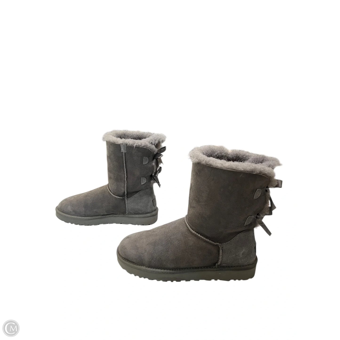 Boots Designer By Ugg In Grey, Size: 10