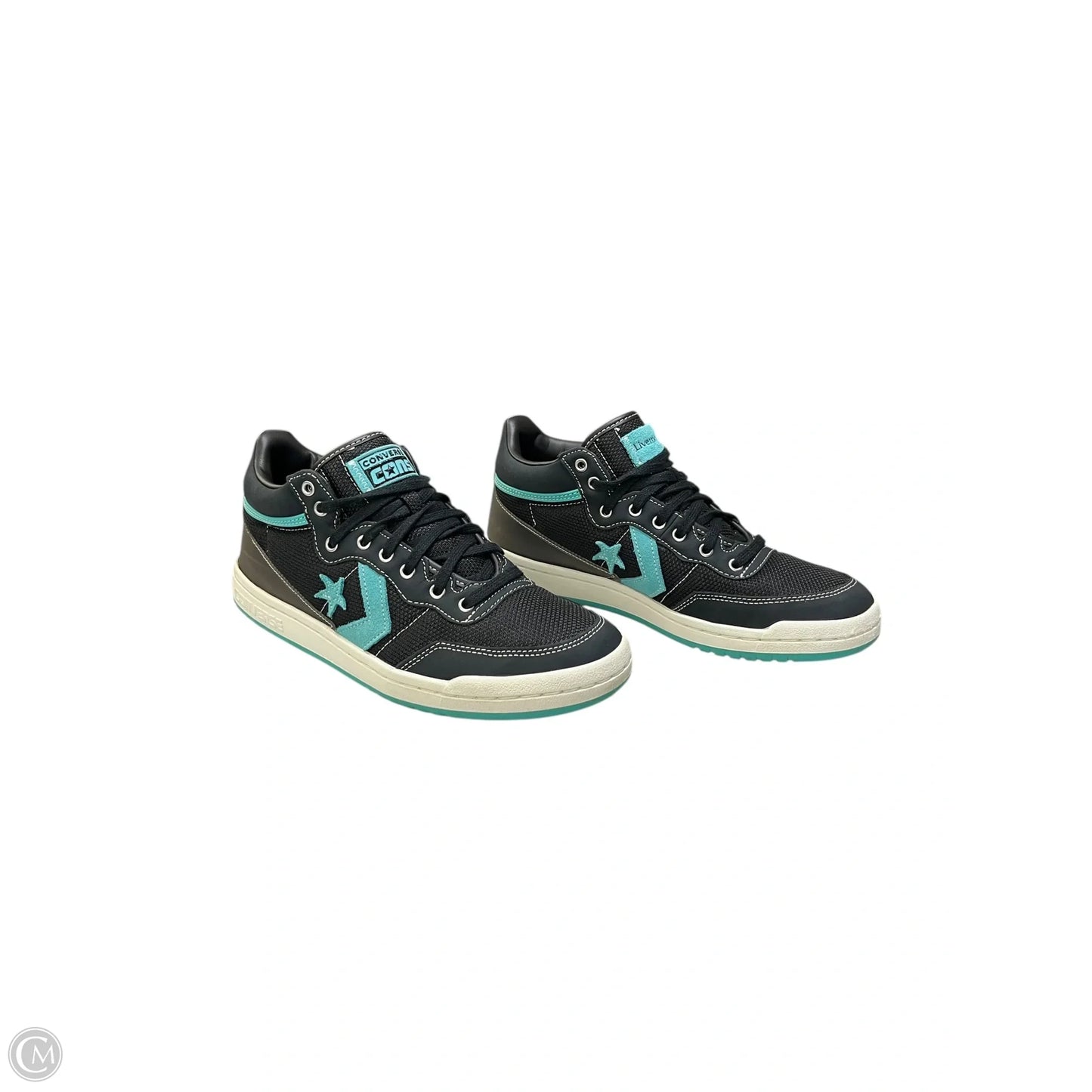 Shoes Sneakers By Converse In Black & Blue, Size: 10.5