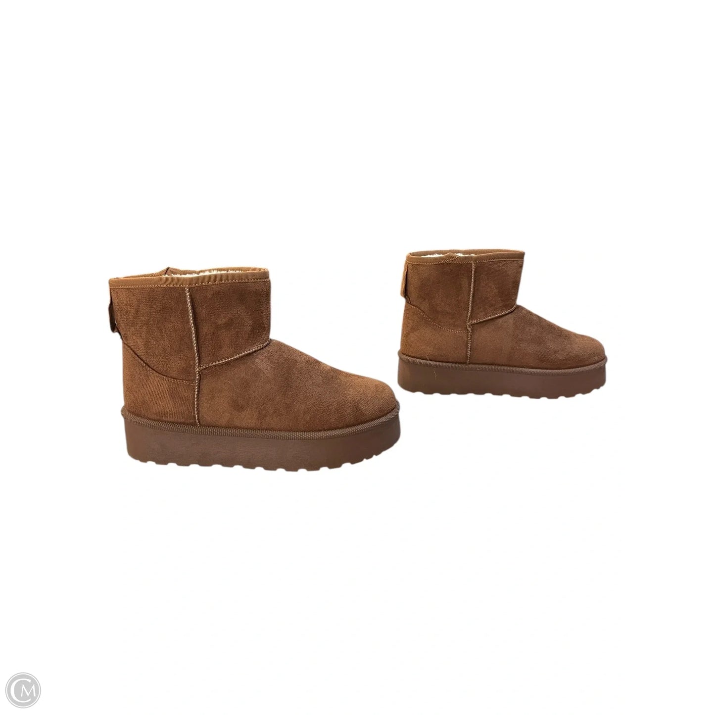 Boots Snow By Forever In Brown, Size: 8.5