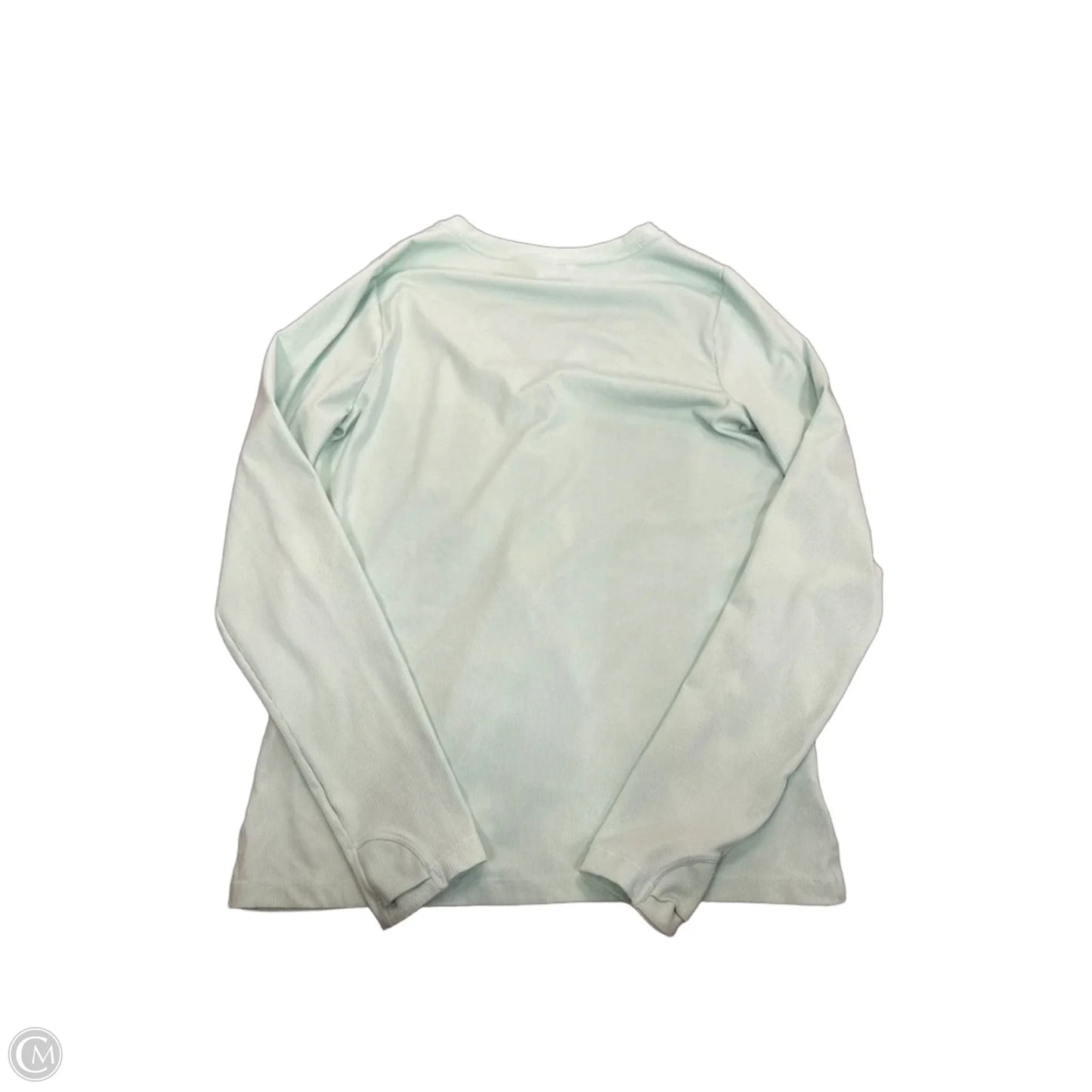 Top Long Sleeve By Athleta In Green, Size: L