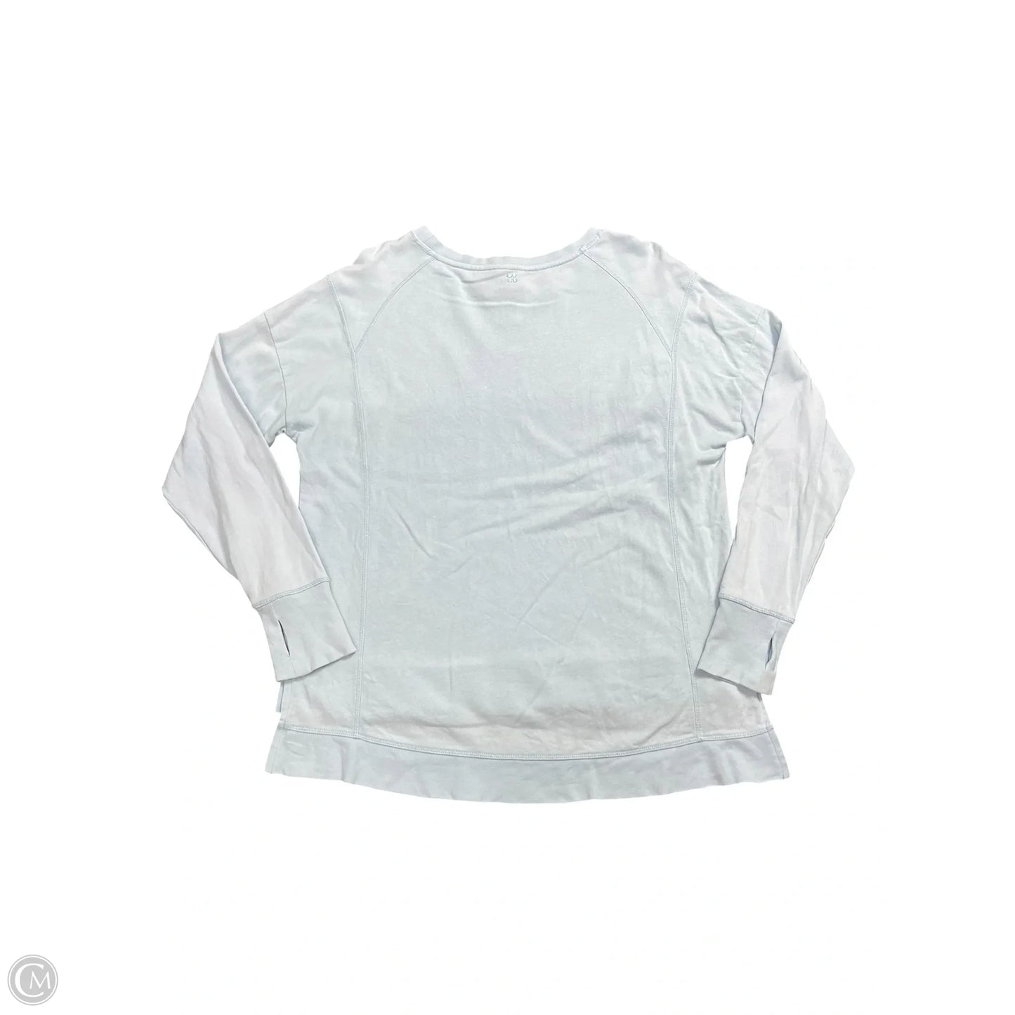 Athletic Top Long Sleeve Crewneck By Sweaty Betty In Blue, Size: S