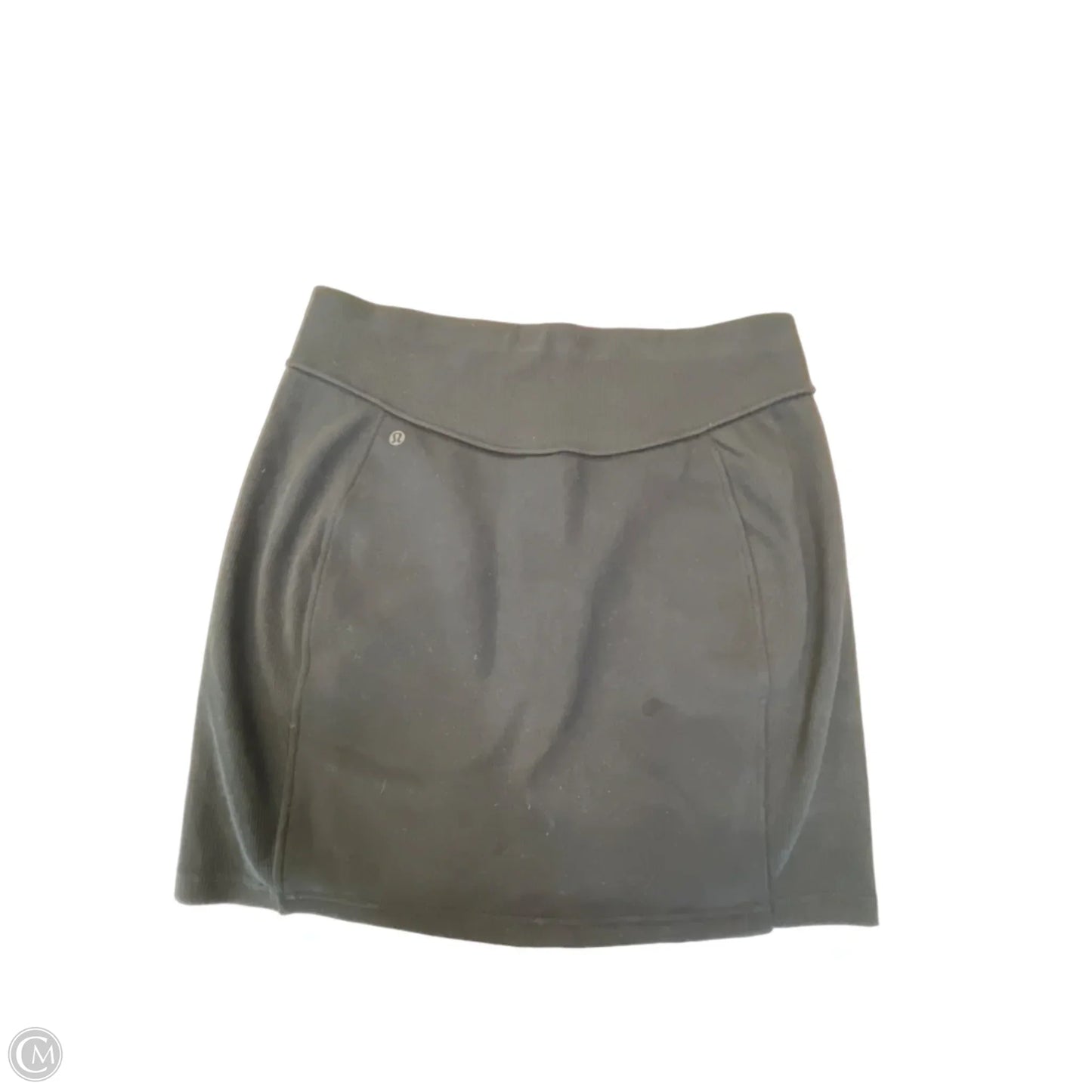 Athletic Skirt By Lululemon In Black, Size: L
