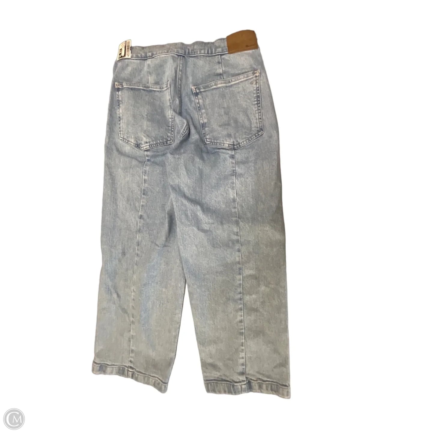 Jeans Cropped By Madewell In Blue Denim, Size: 2p