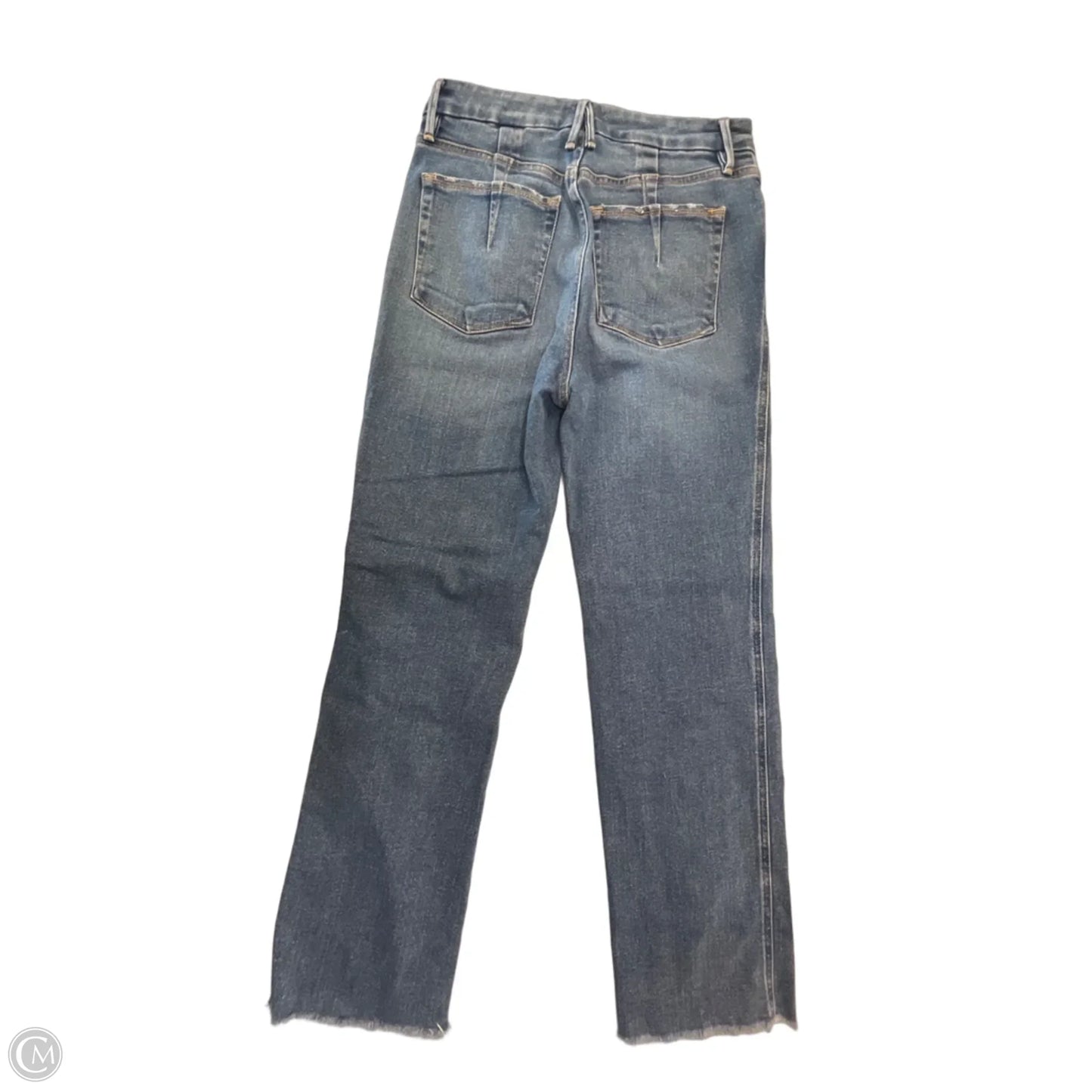 Jeans Boot Cut By Good American In Blue Denim, Size: 6