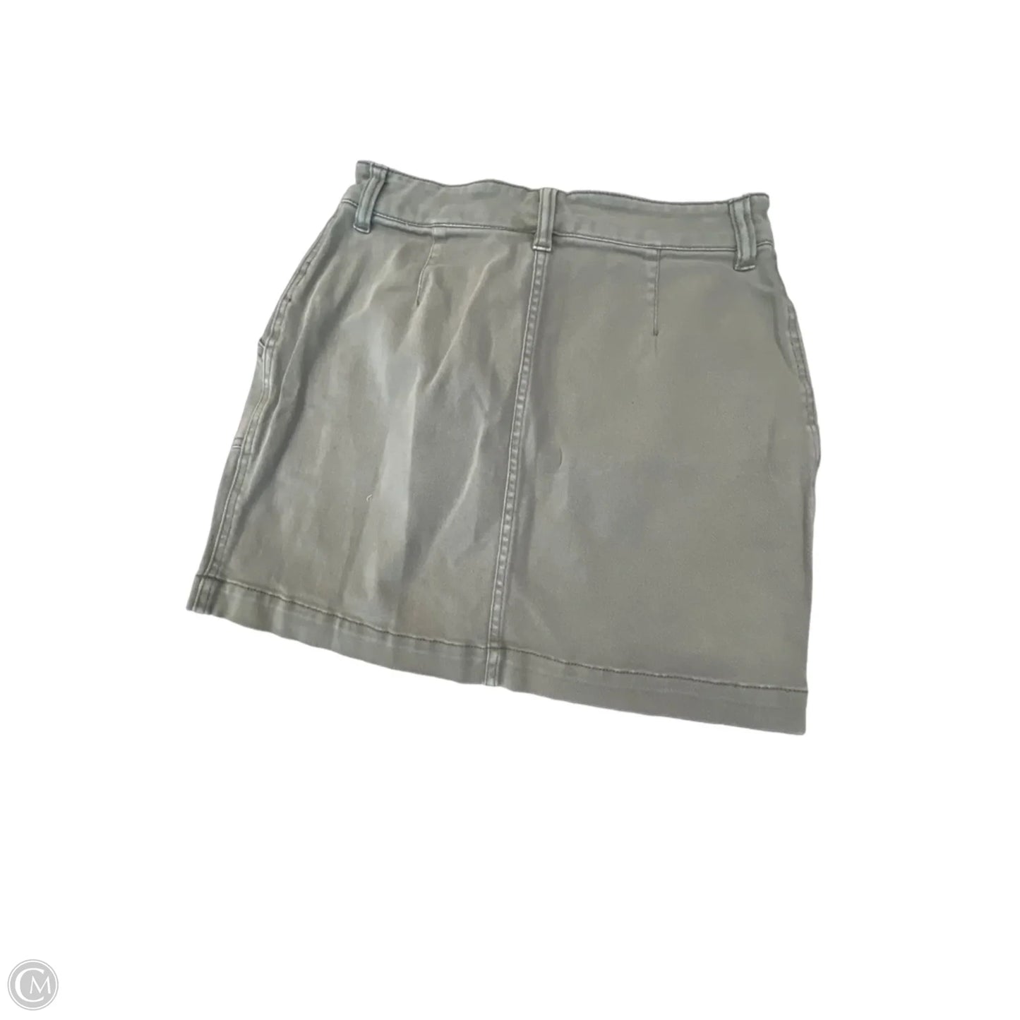 Skirt Mini & Short By Faherty In Green Denim, Size: S
