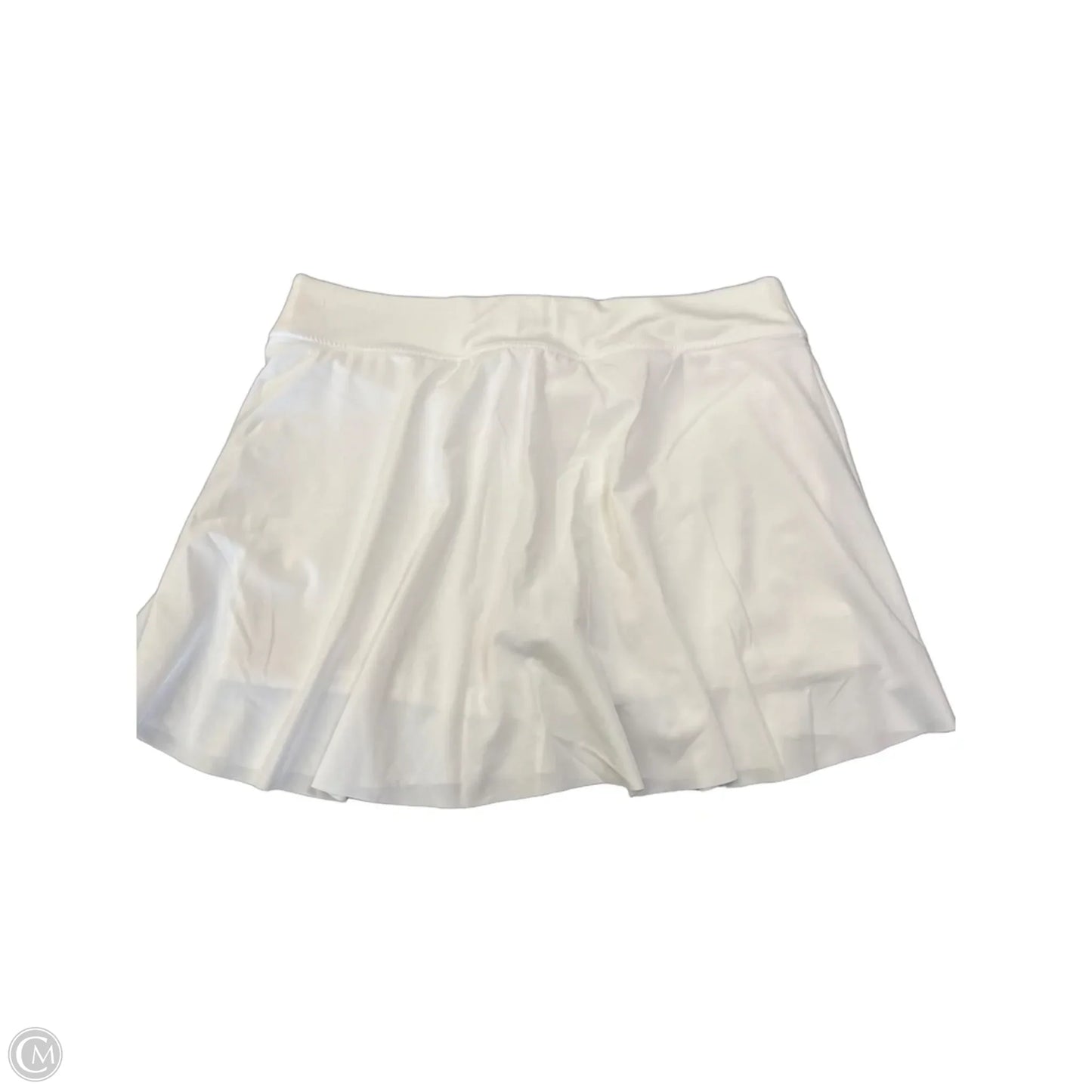 Athletic Skort By Nike Apparel In White, Size: Xl