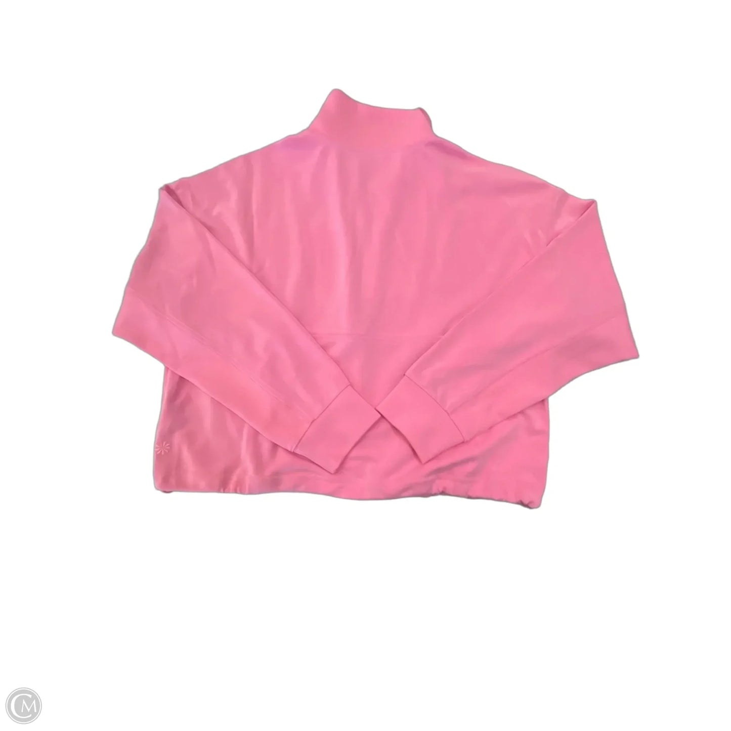 Athletic Jacket By Athleta In Pink, Size: L