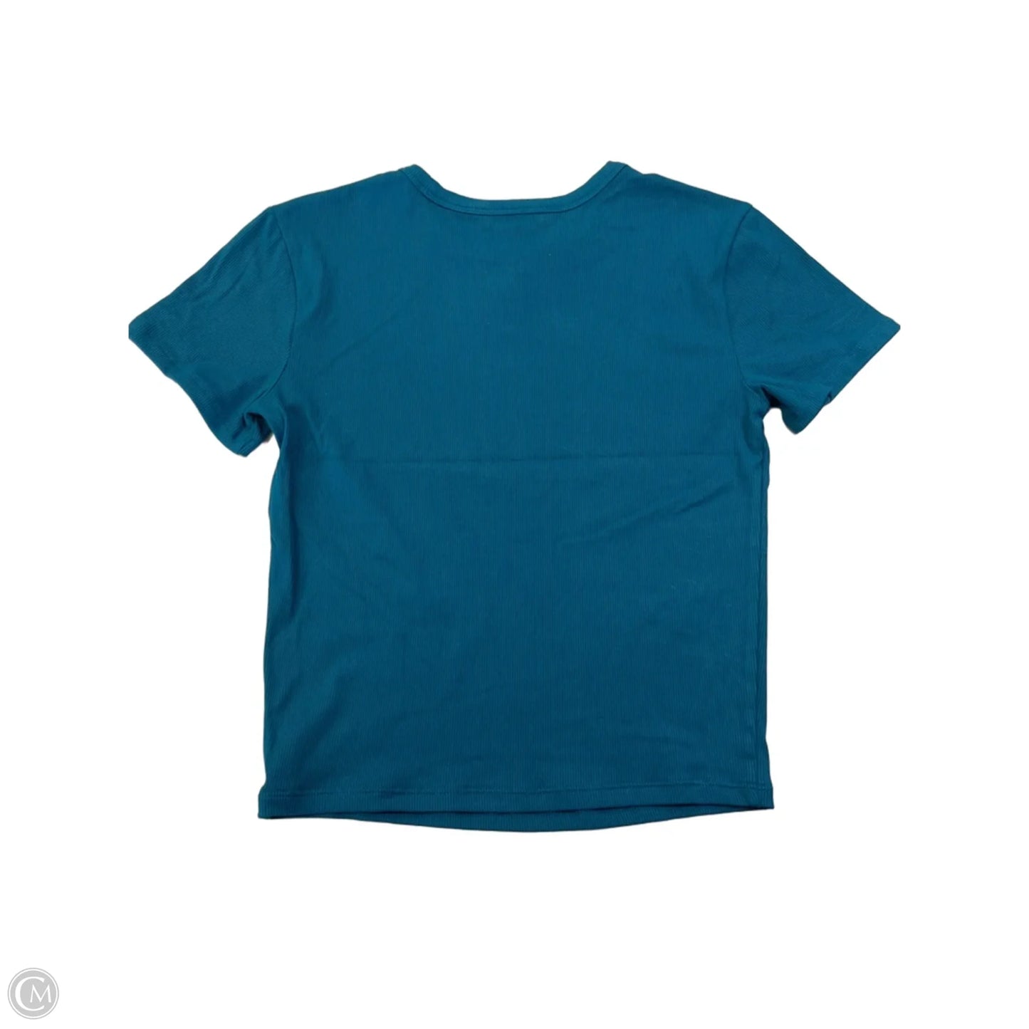 Athletic Top Short Sleeve By Athleta In Teal, Size: Xs