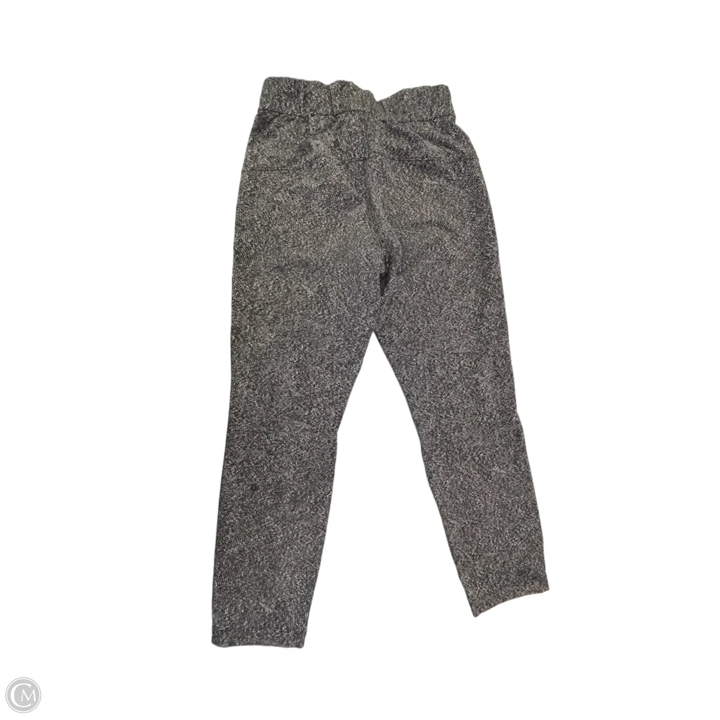 Athletic Pants By Lululemon In Black & White, Size: S