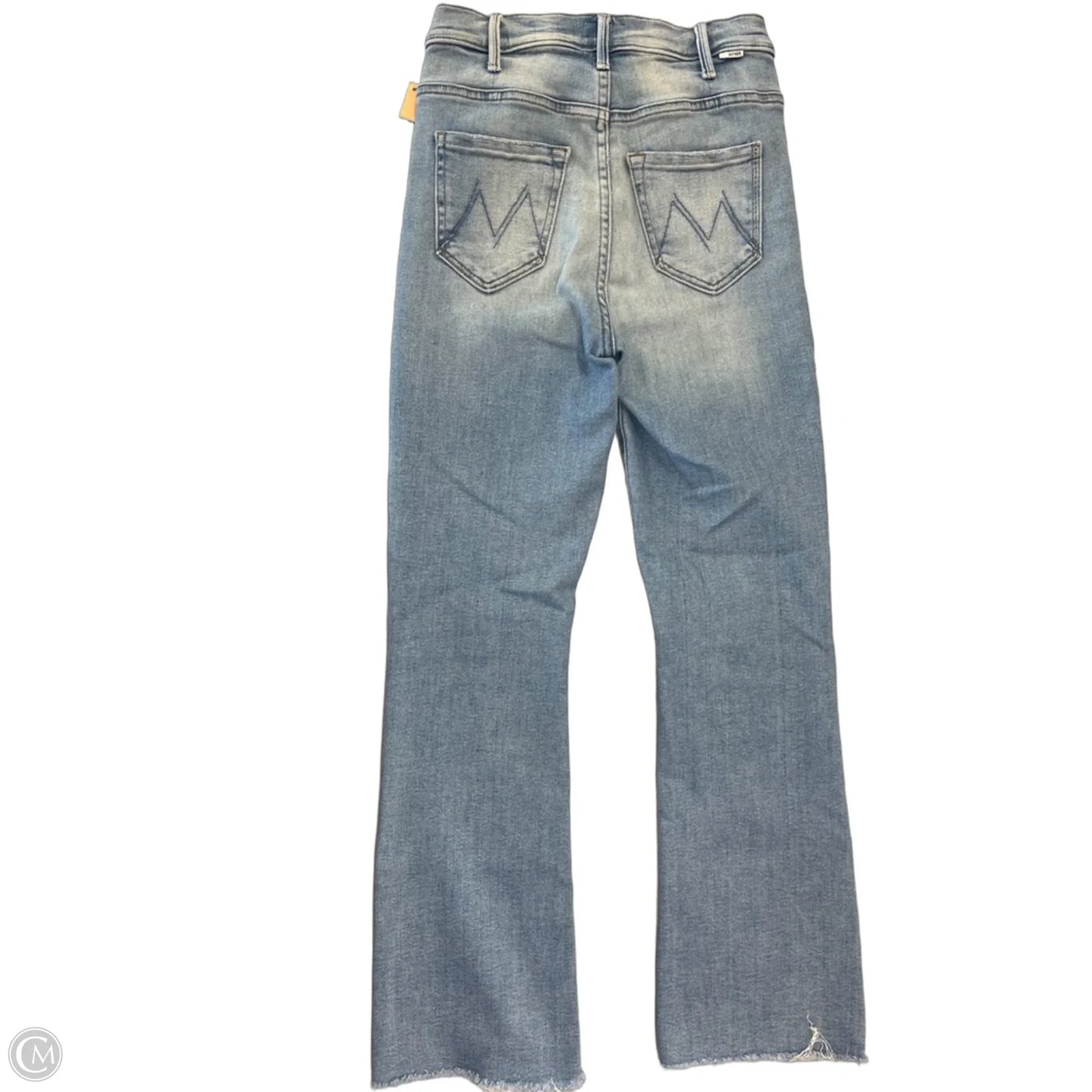 Jeans Straight By Mother In Blue Denim, Size: 0