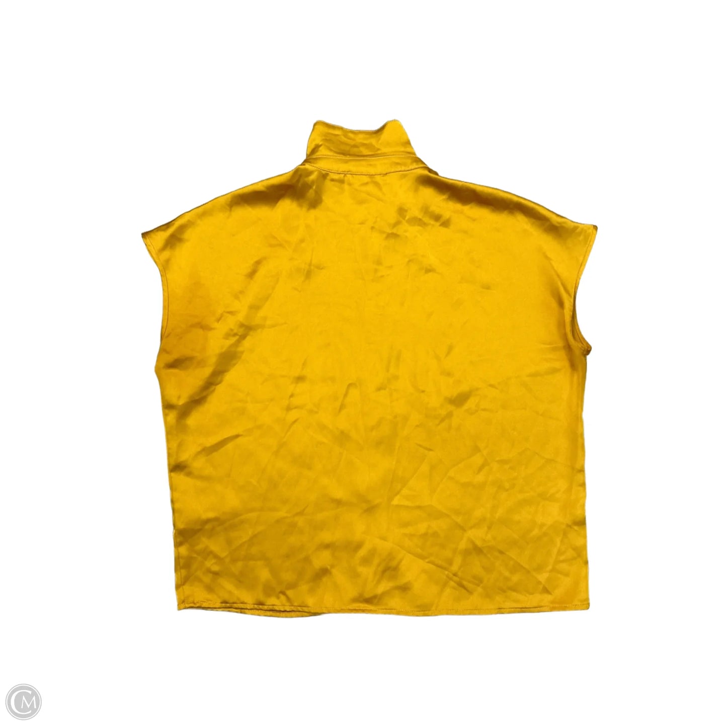 Top Short Sleeve By Rachel Zoe In Yellow, Size: M