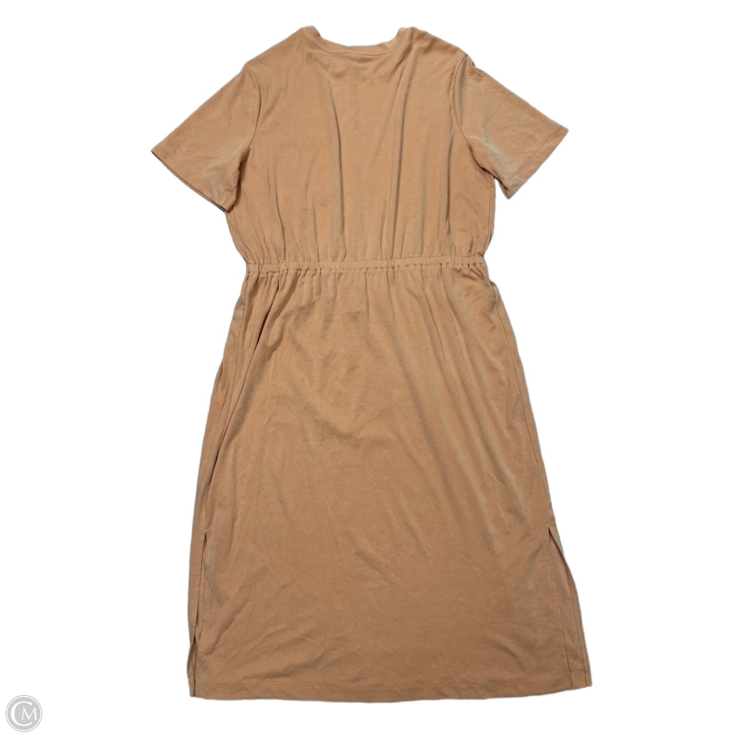 Dress Casual Midi By A New Day In Orange, Size: Xxl