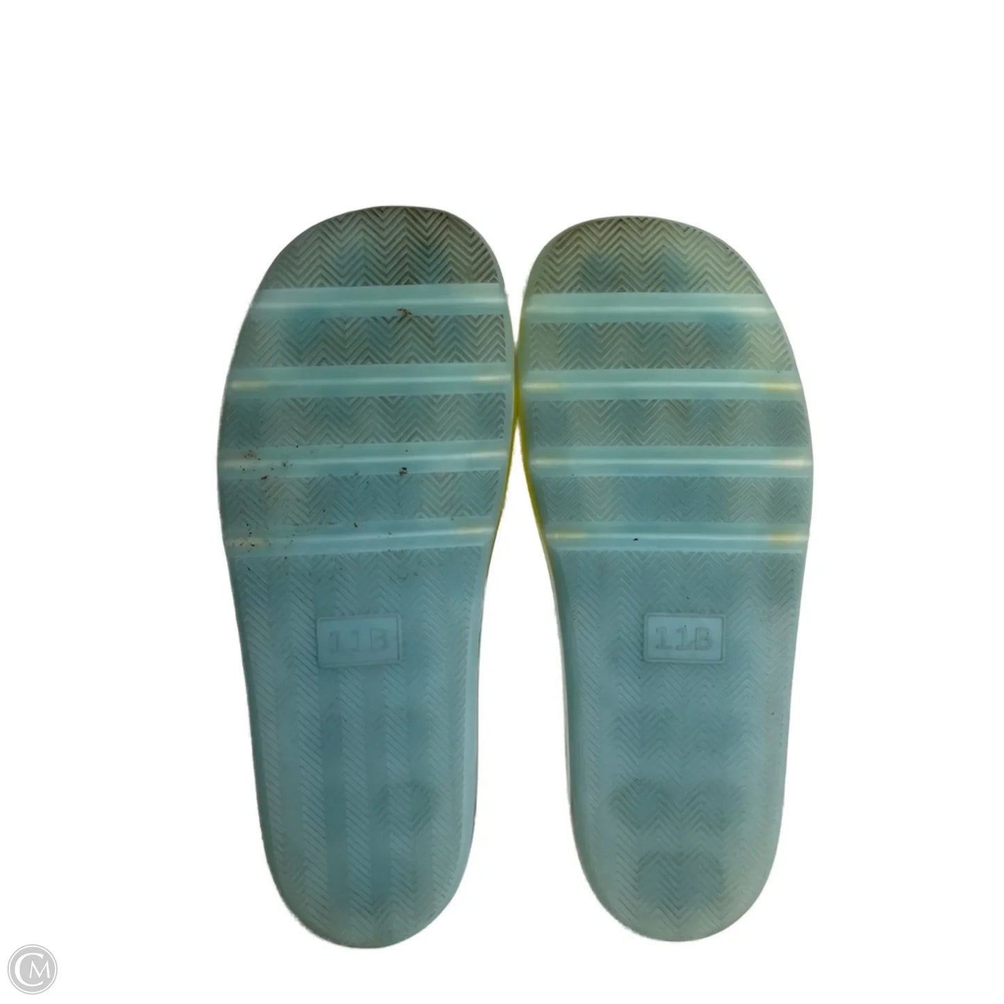 Sandals Designer By Tory Burch In Yellow, Size: 11