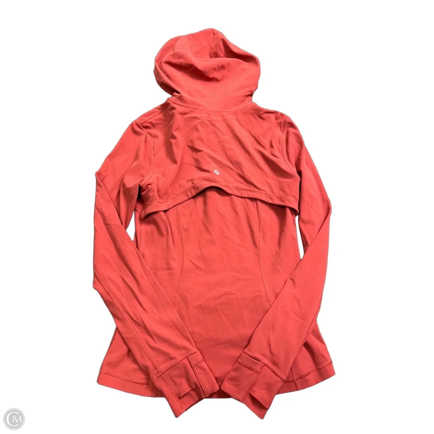 Athletic Jacket By Lululemon In Red, Size: S