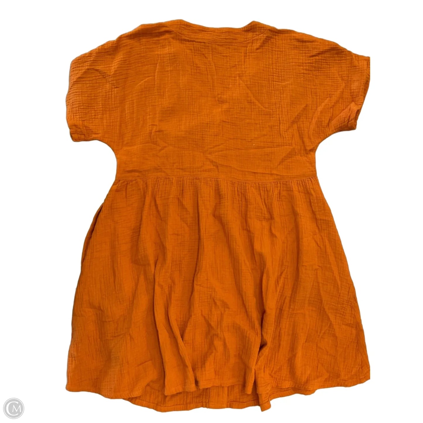 Dress Casual Short By Madewell In Orange, Size: L