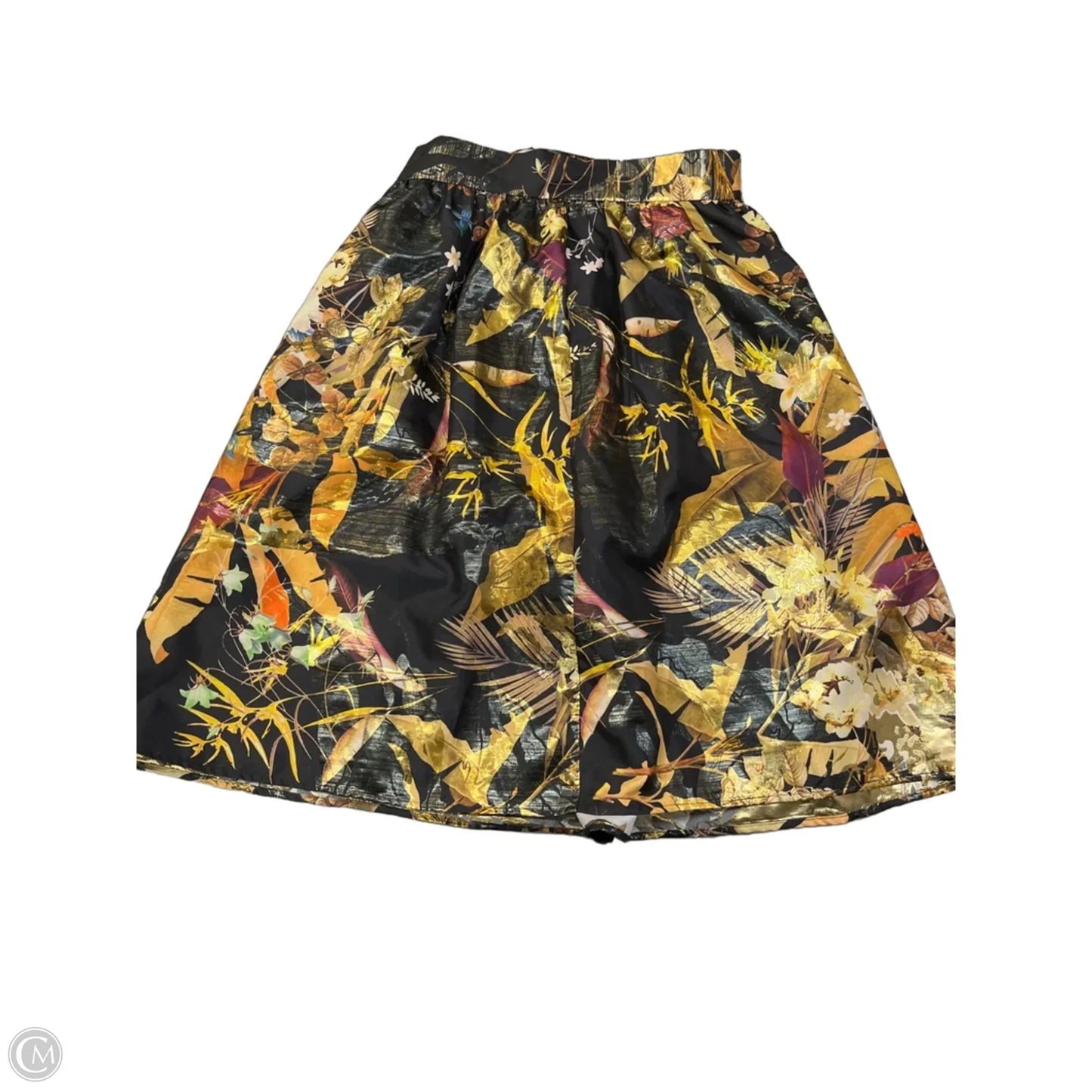 Skirt Midi By Elliott Lauren In Floral Print, Size: M