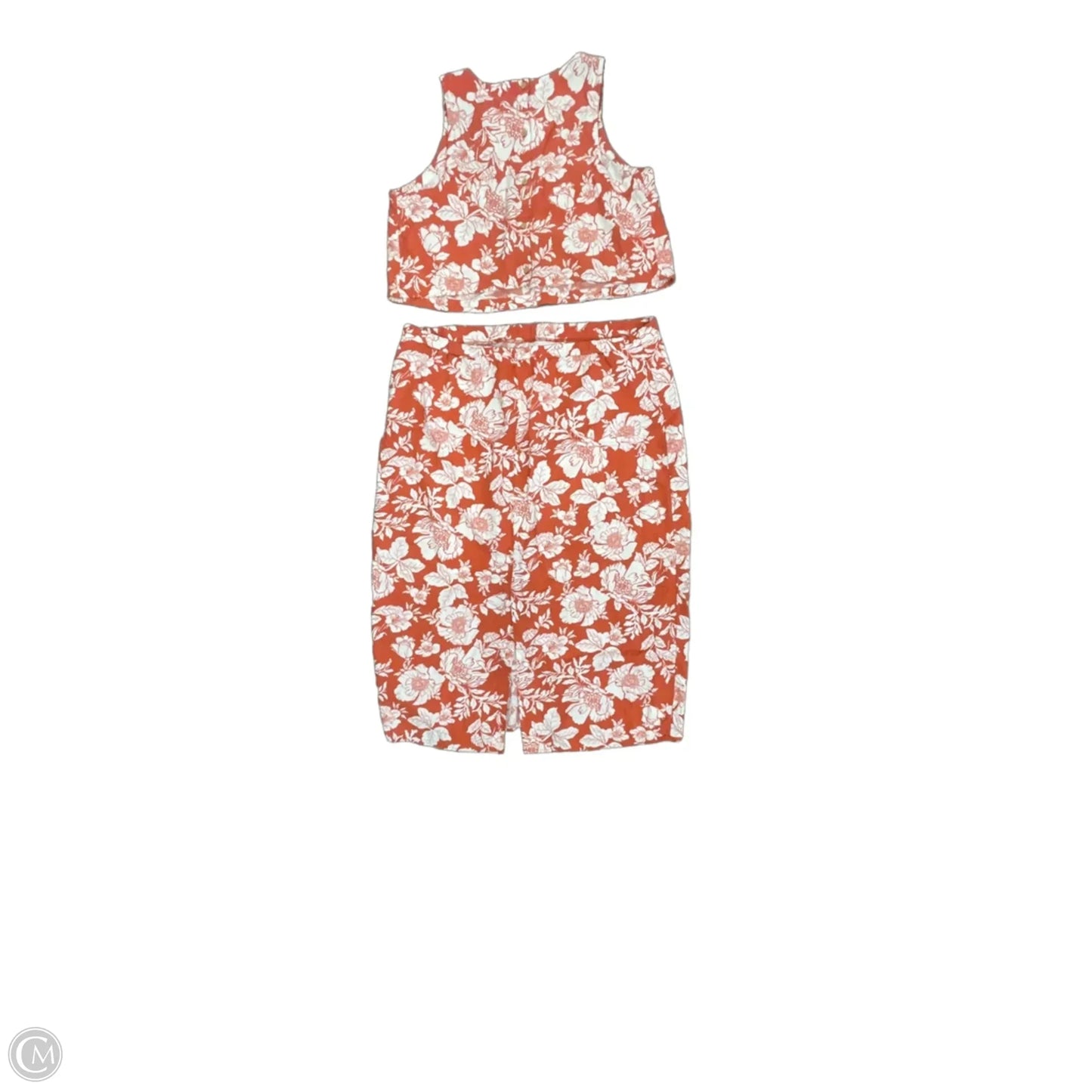 Skirt Set 2pc By Old Navy In Floral Print, Size: 2x