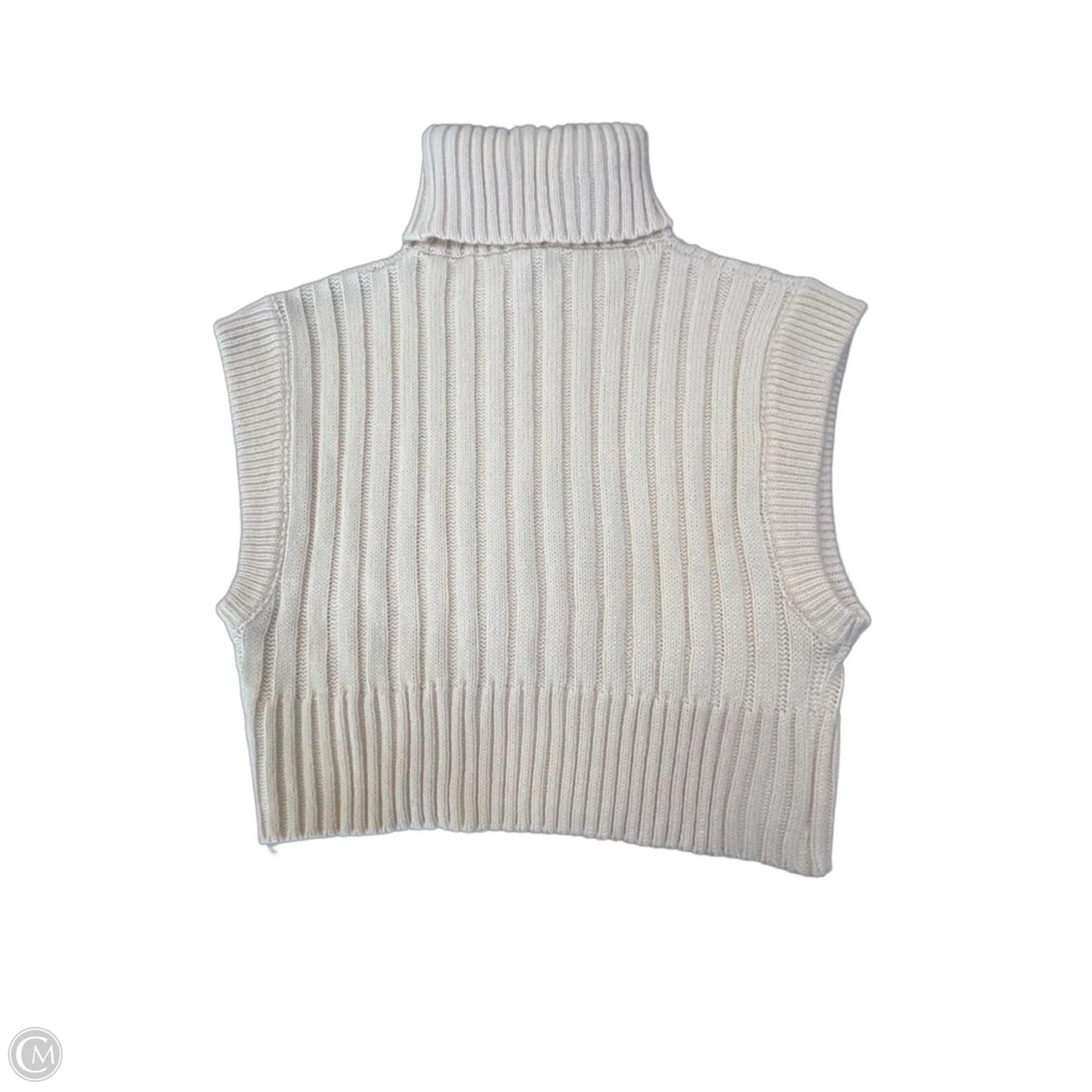Vest Sweater By Cloud Ten In Cream, Size: M