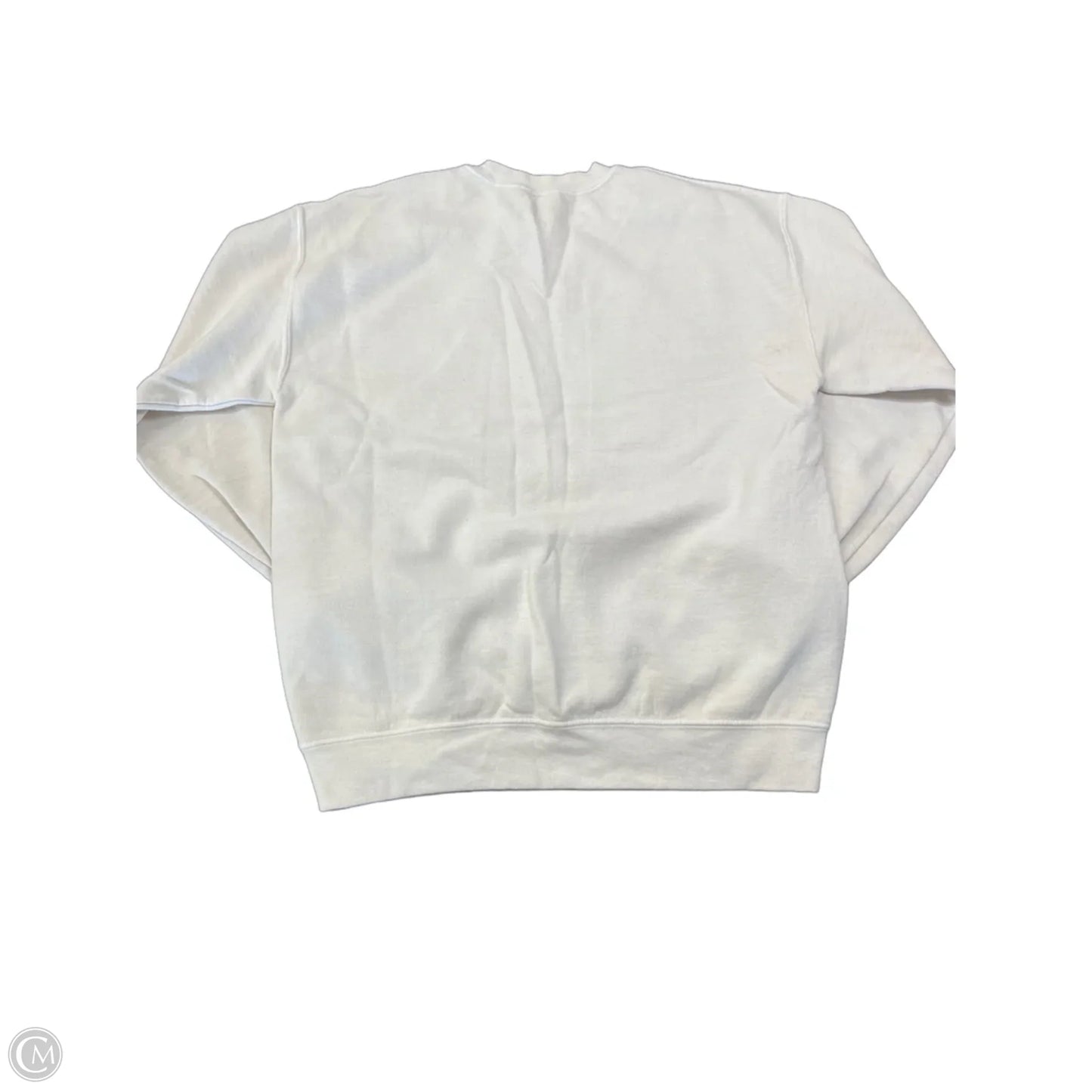Sweatshirt Crewneck By Anthropologie In Cream, Size: Xs