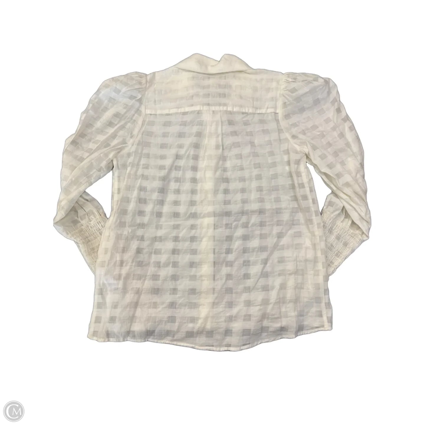 Top Long Sleeve By Maeve In Ivory, Size: Xs