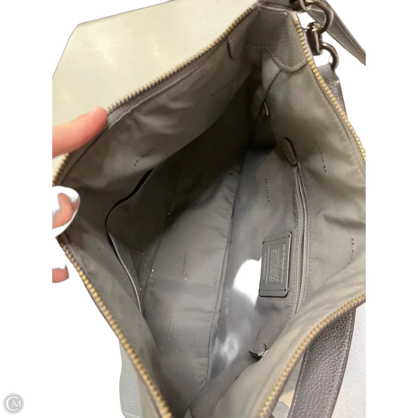 Crossbody Designer By Coach, Size: Medium