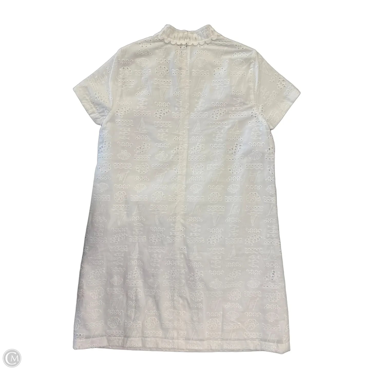 Dress Designer By Lilly Pulitzer In White, Size: M