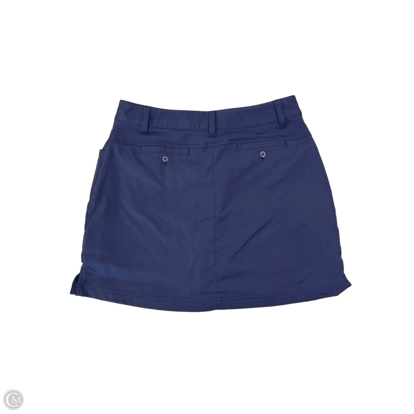 Athletic Skirt By Slazenger In Navy, Size: Xs