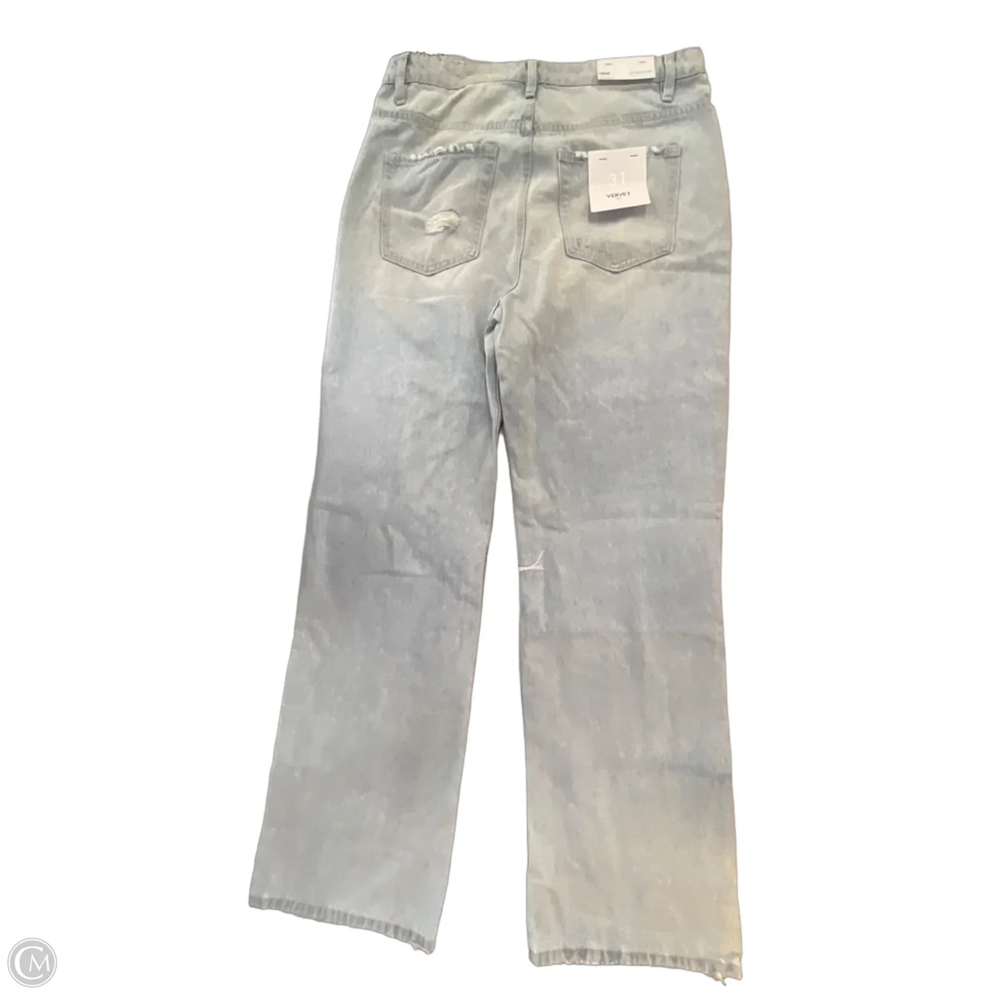Jeans Flared By Vervet In Blue Denim, Size: 12