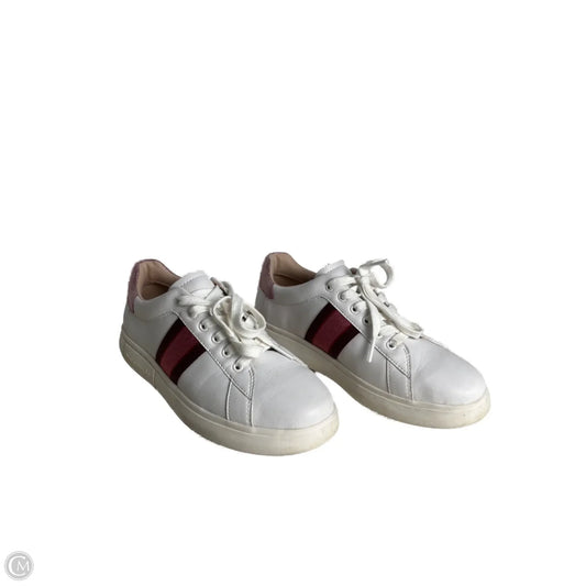 Shoes Designer By Kate Spade In Pink & White, Size: 8.5