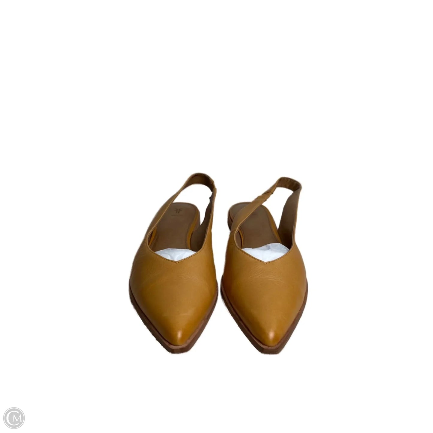 Shoes Designer By Frye In Yellow, Size: 10