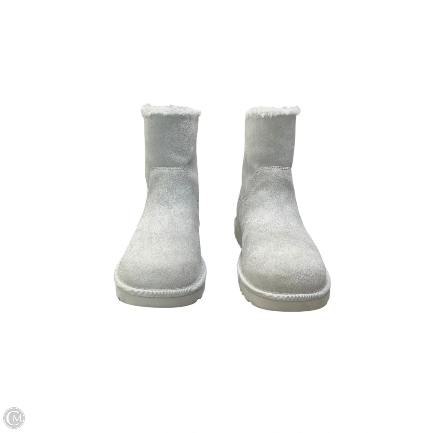 Boots Designer By Ugg In Grey, Size: 8