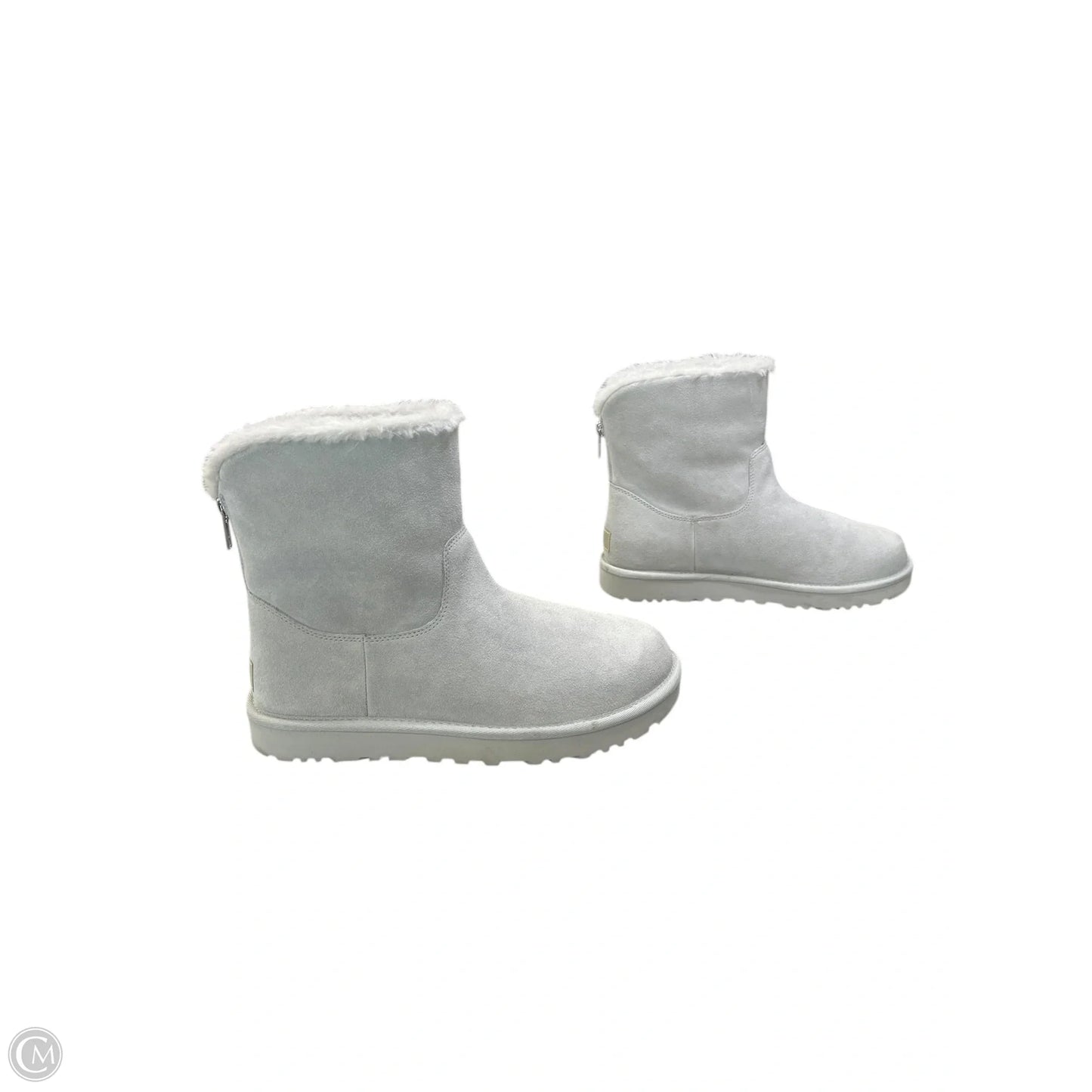 Boots Designer By Ugg In Grey, Size: 8