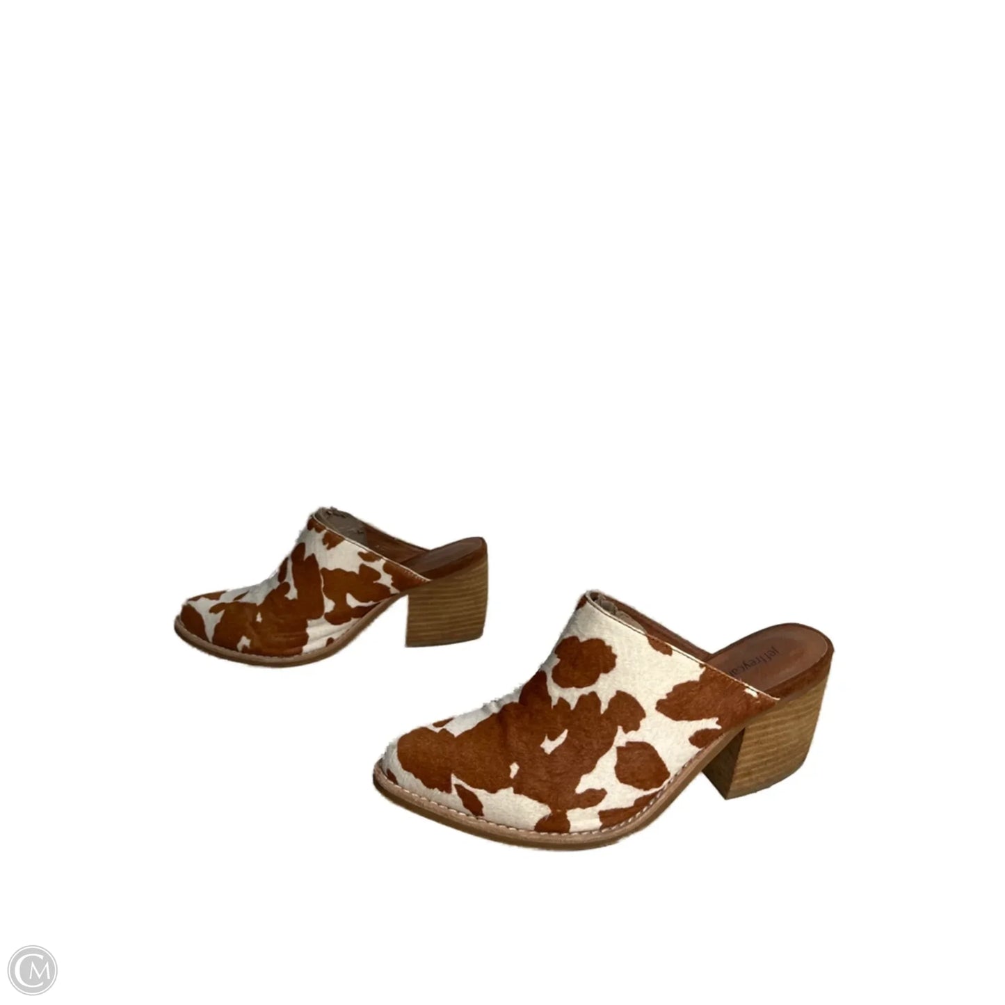 Shoes Heels Block By Jeffery Campbell In Animal Print, Size: 6.5