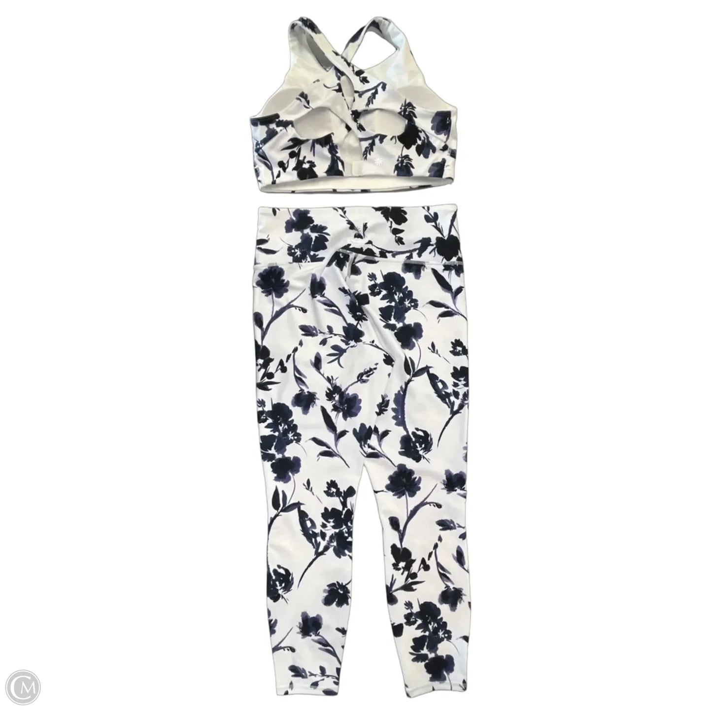 Athletic Pants 2pc By Athleta In Floral Print, Size: M