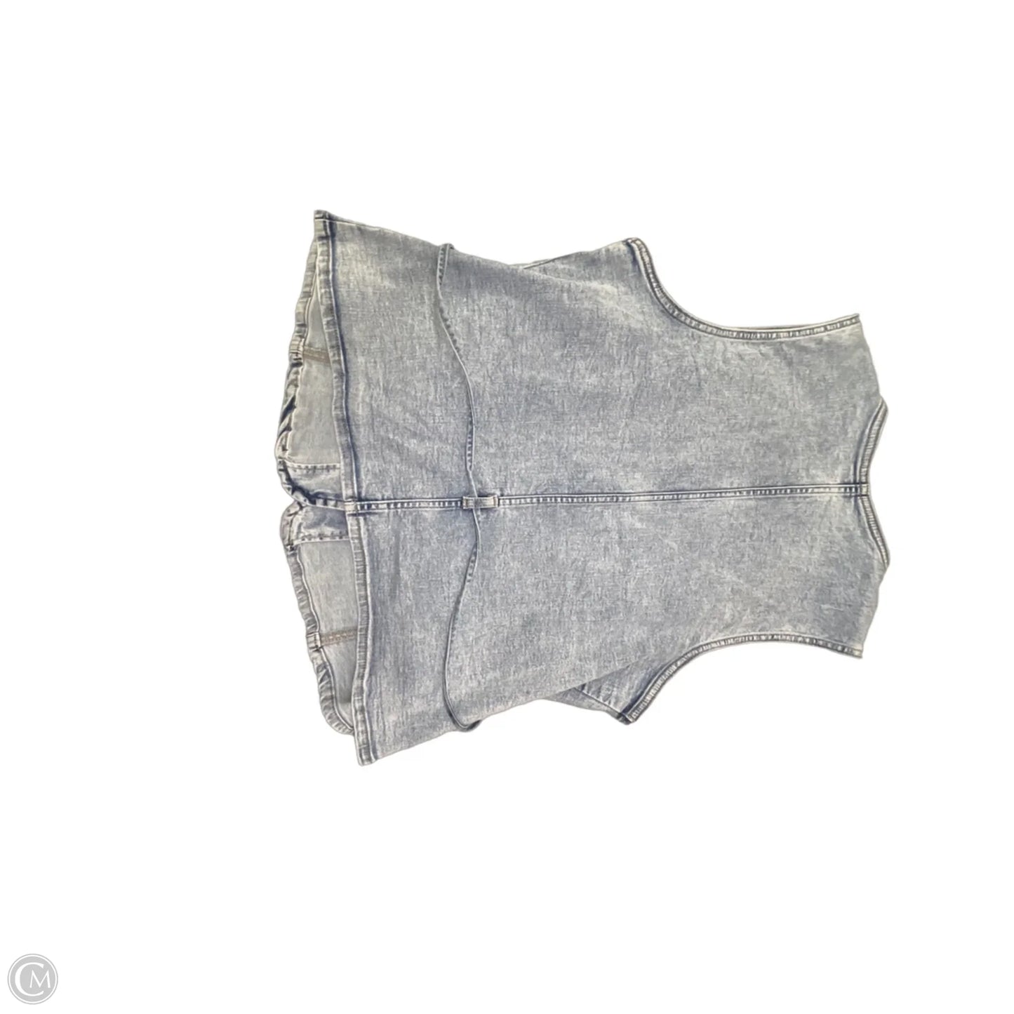Vest Other By Nicole Miller In Blue, Size: Xl
