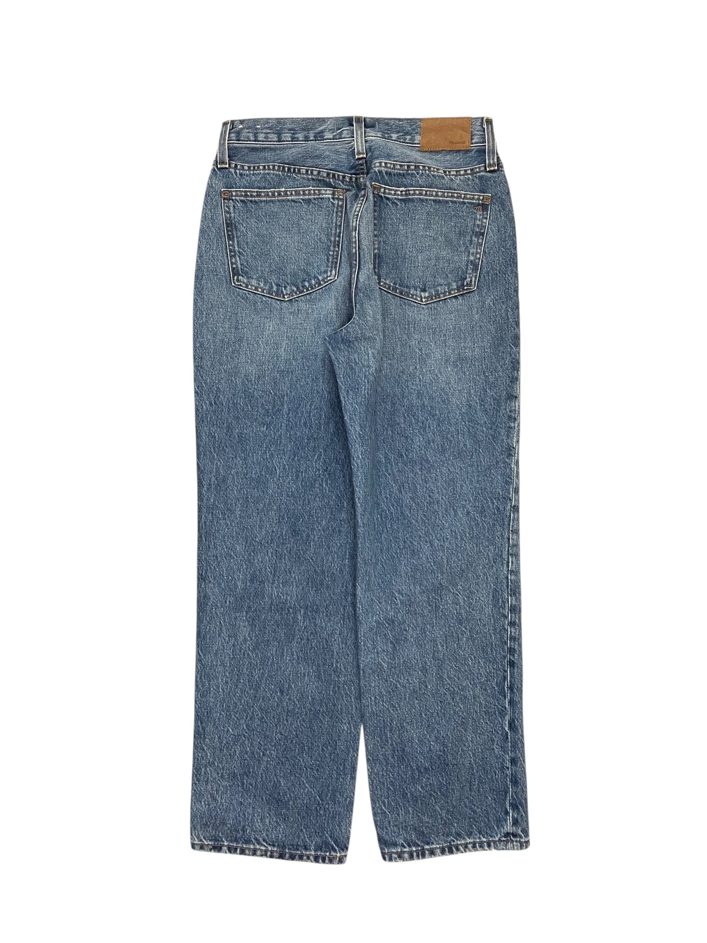 Jeans Straight By Madewell In Blue Denim, Size:4P