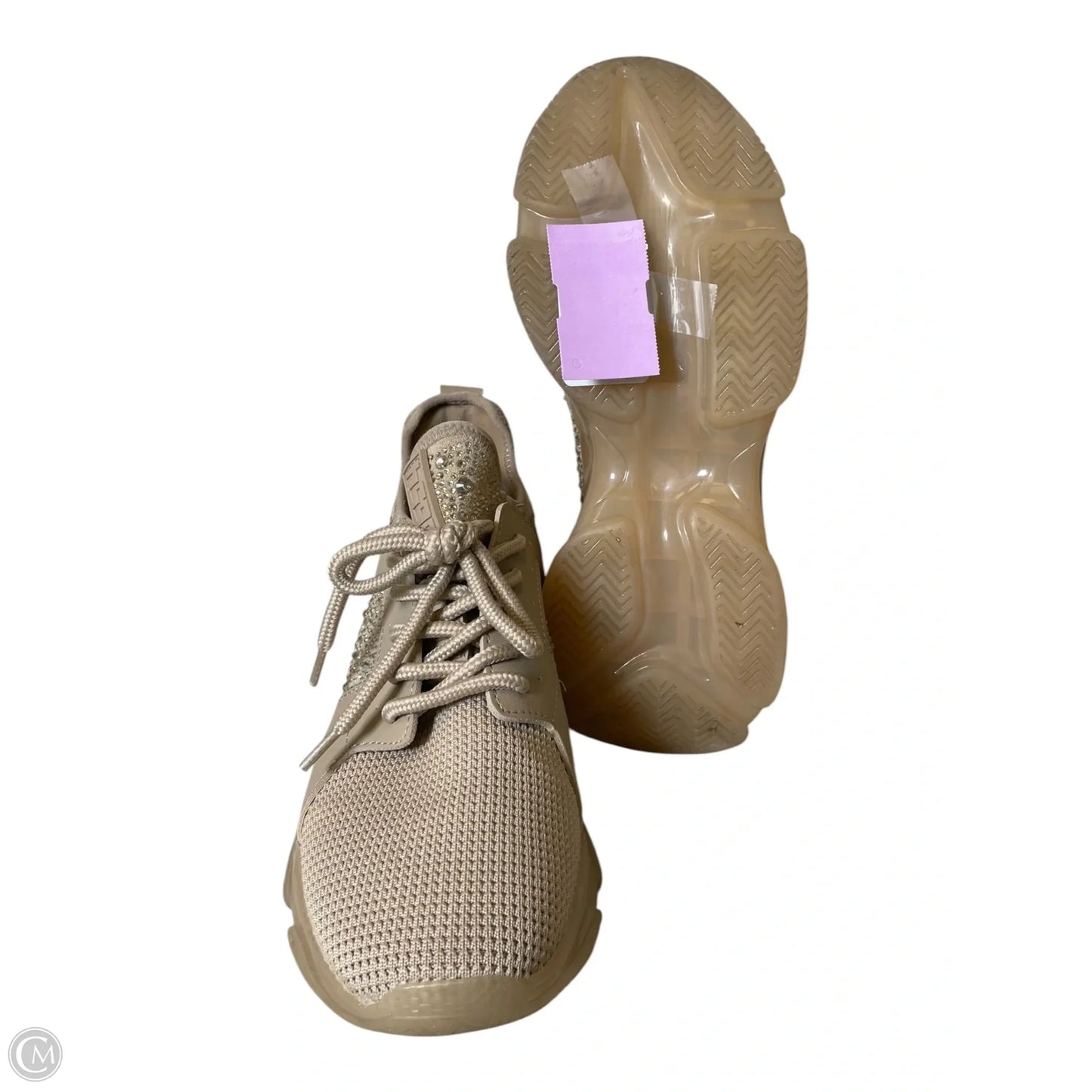 Shoes Sneakers By Steve Madden In Beige, Size: 8