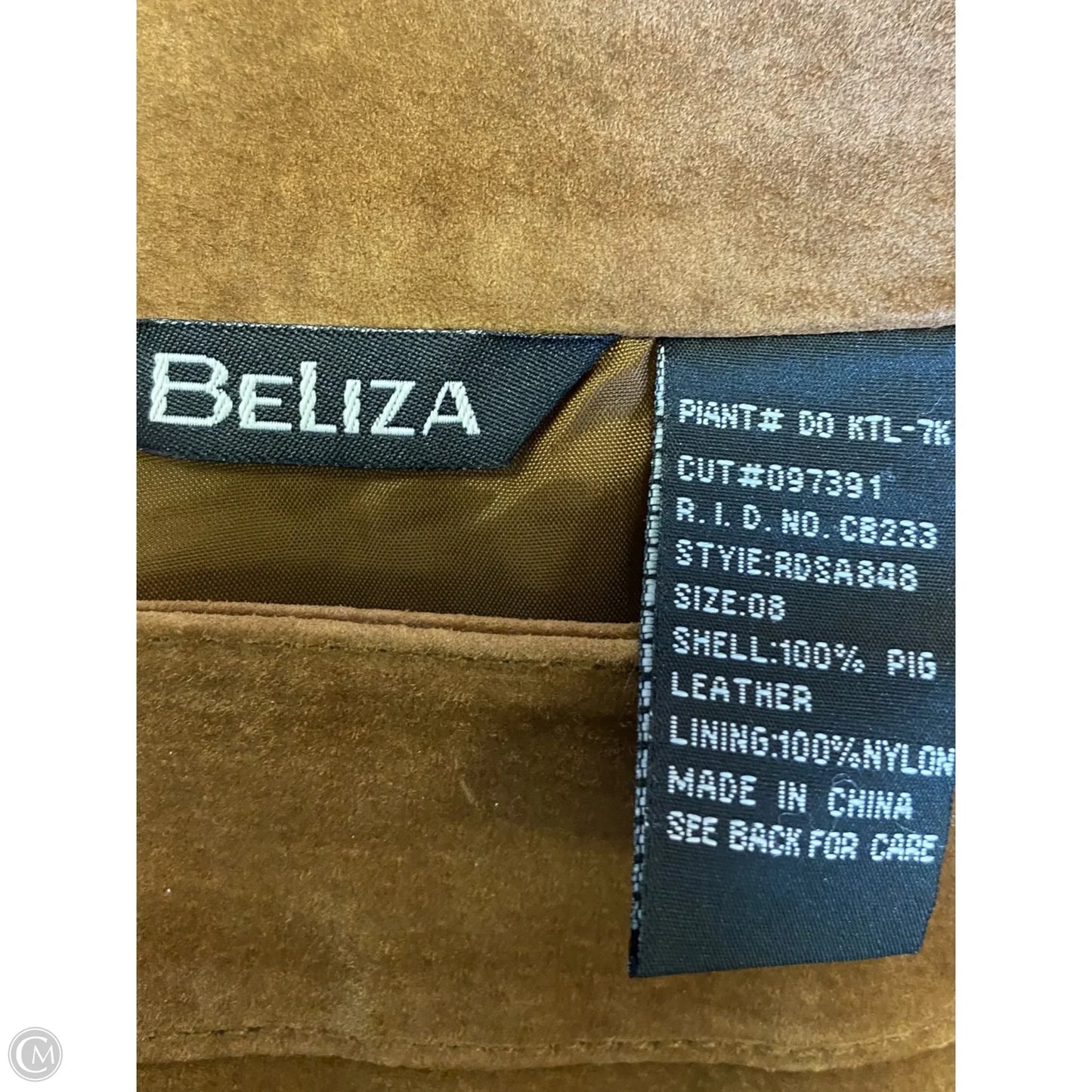 Skirt Mini & Short By Clothes Mentor In Brown, Size: 8