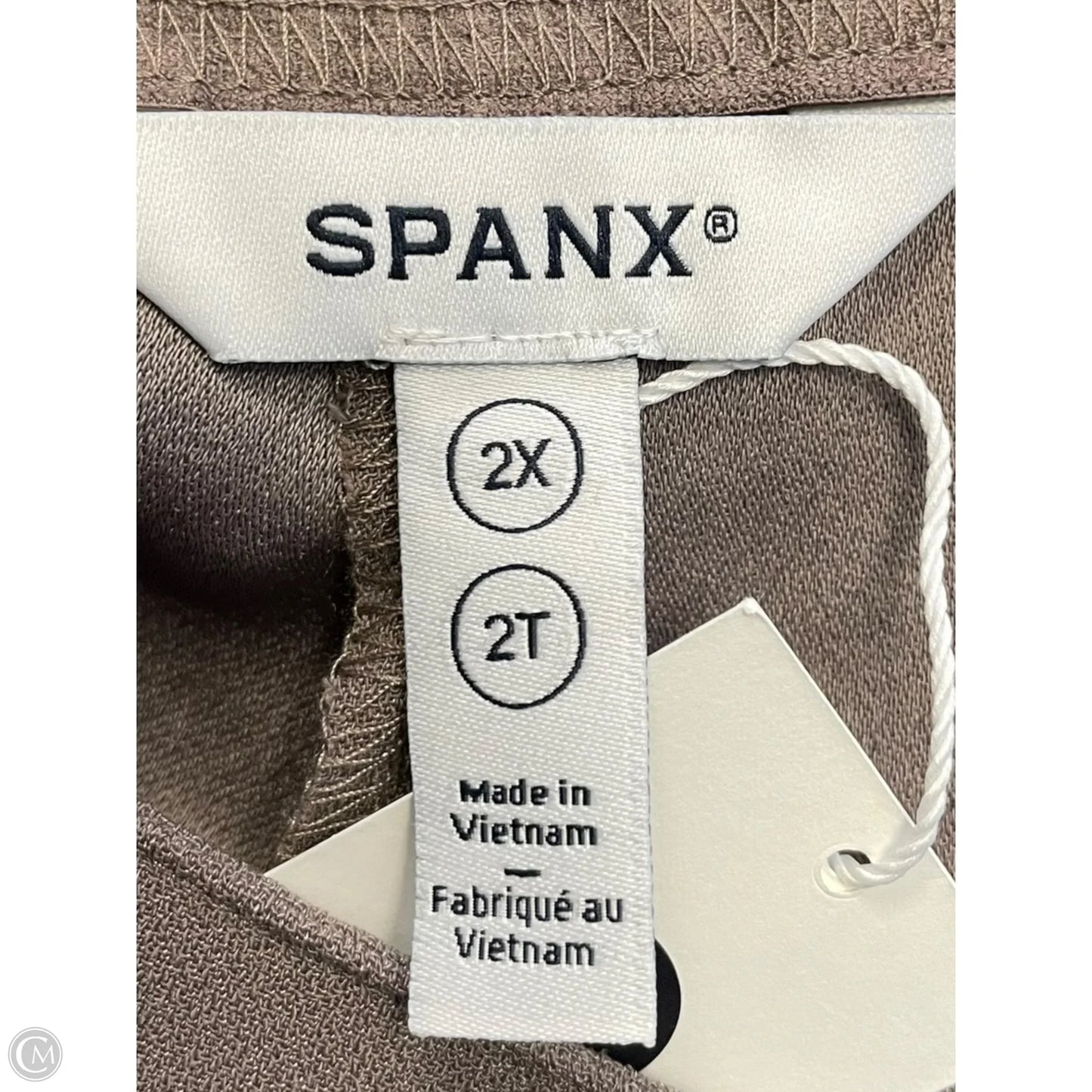 Pants Dress By Spanx In Taupe, Size: 2x