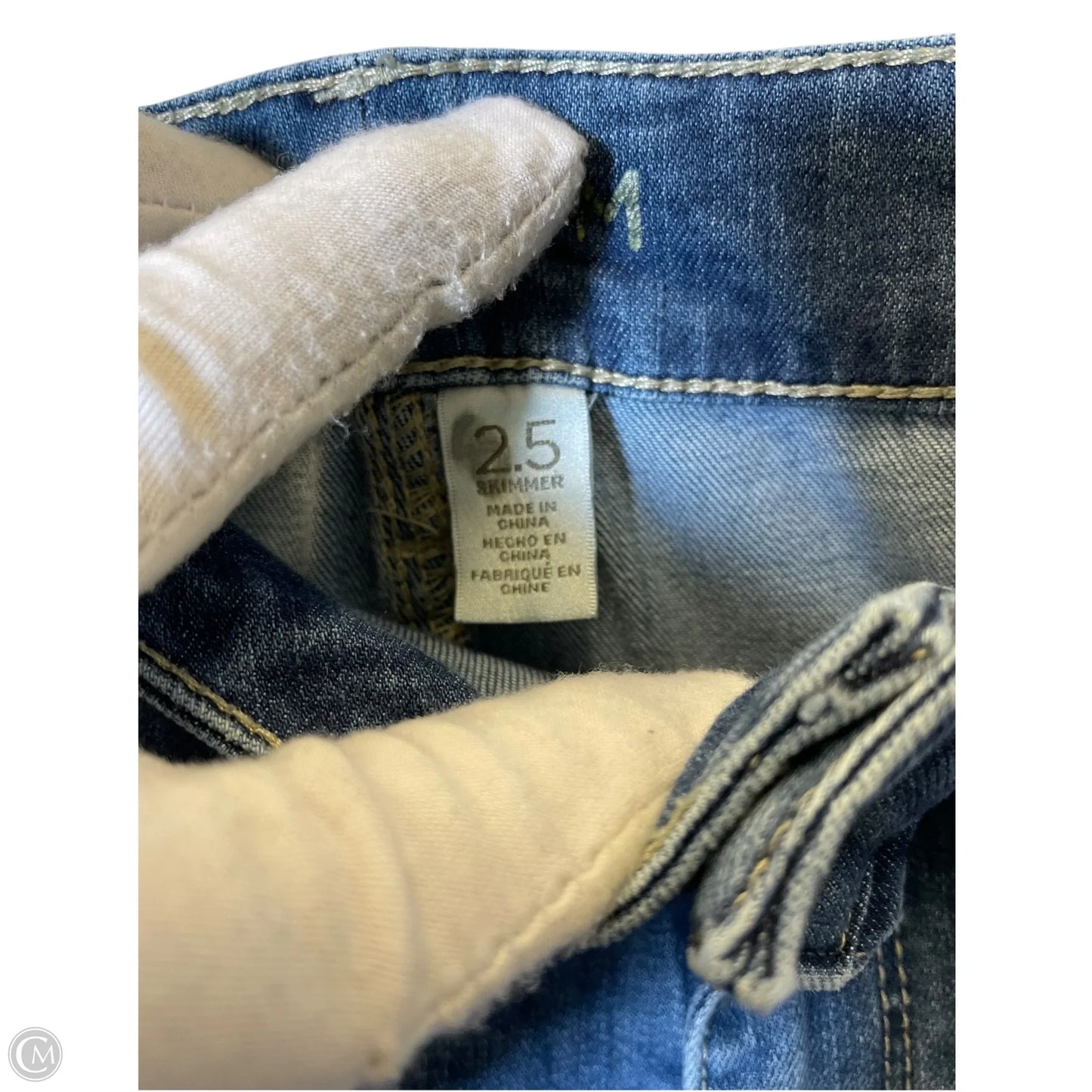 Jeans Skinny By Chicos In Blue, Size: 16