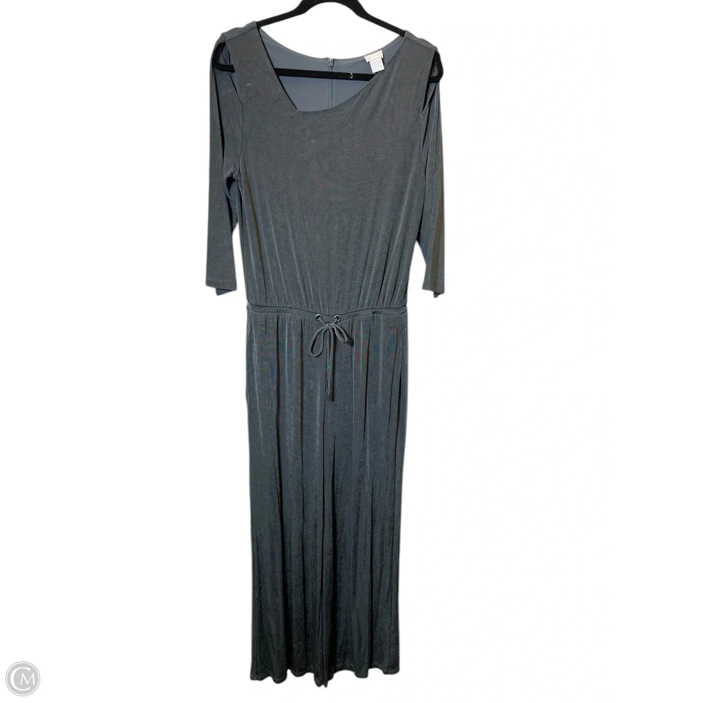 Jumpsuit By Chicos In Grey, Size: M