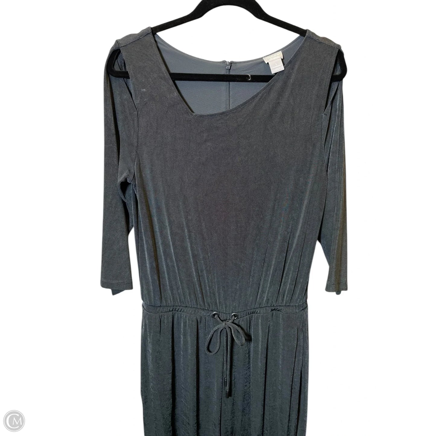 Jumpsuit By Chicos In Grey, Size: M