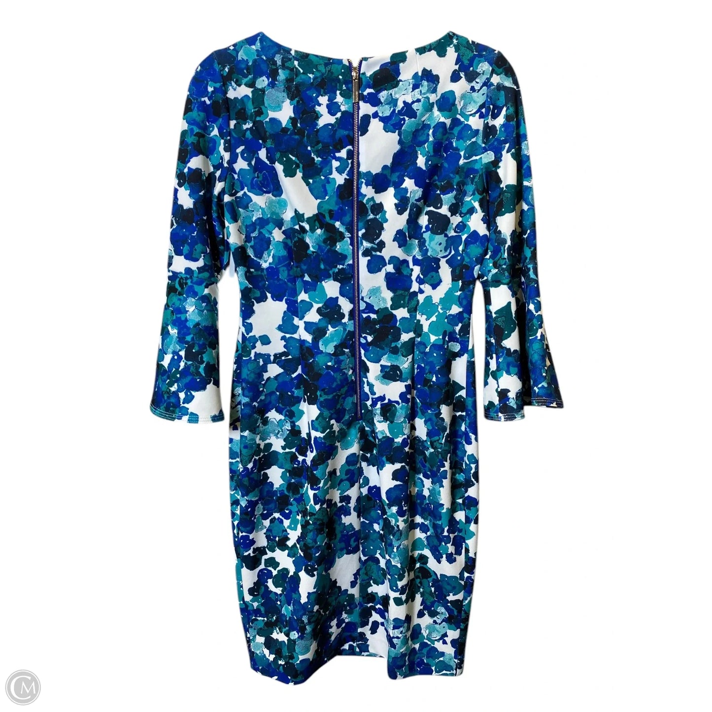 Dress Work By Calvin Klein In Multi-colored, Size: 4