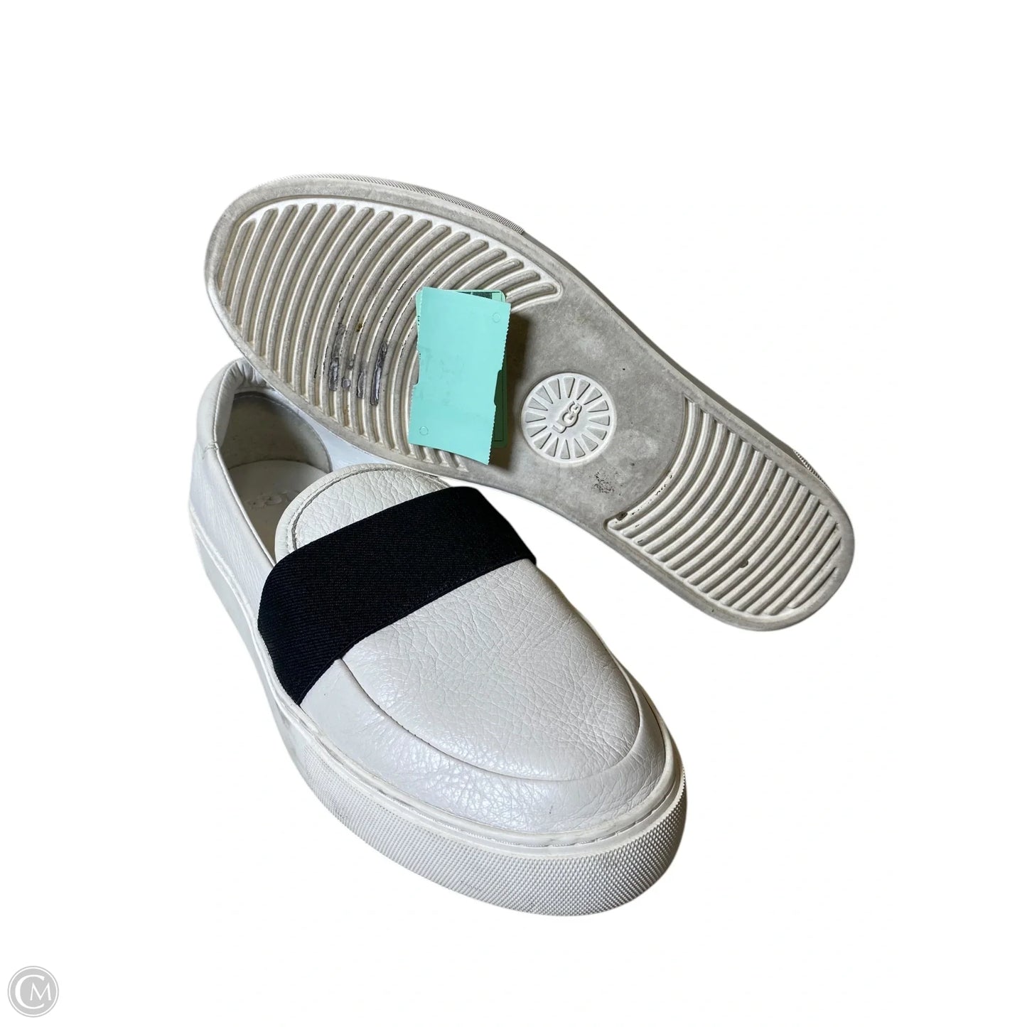 Shoes Designer By Ugg In White, Size: 8.5