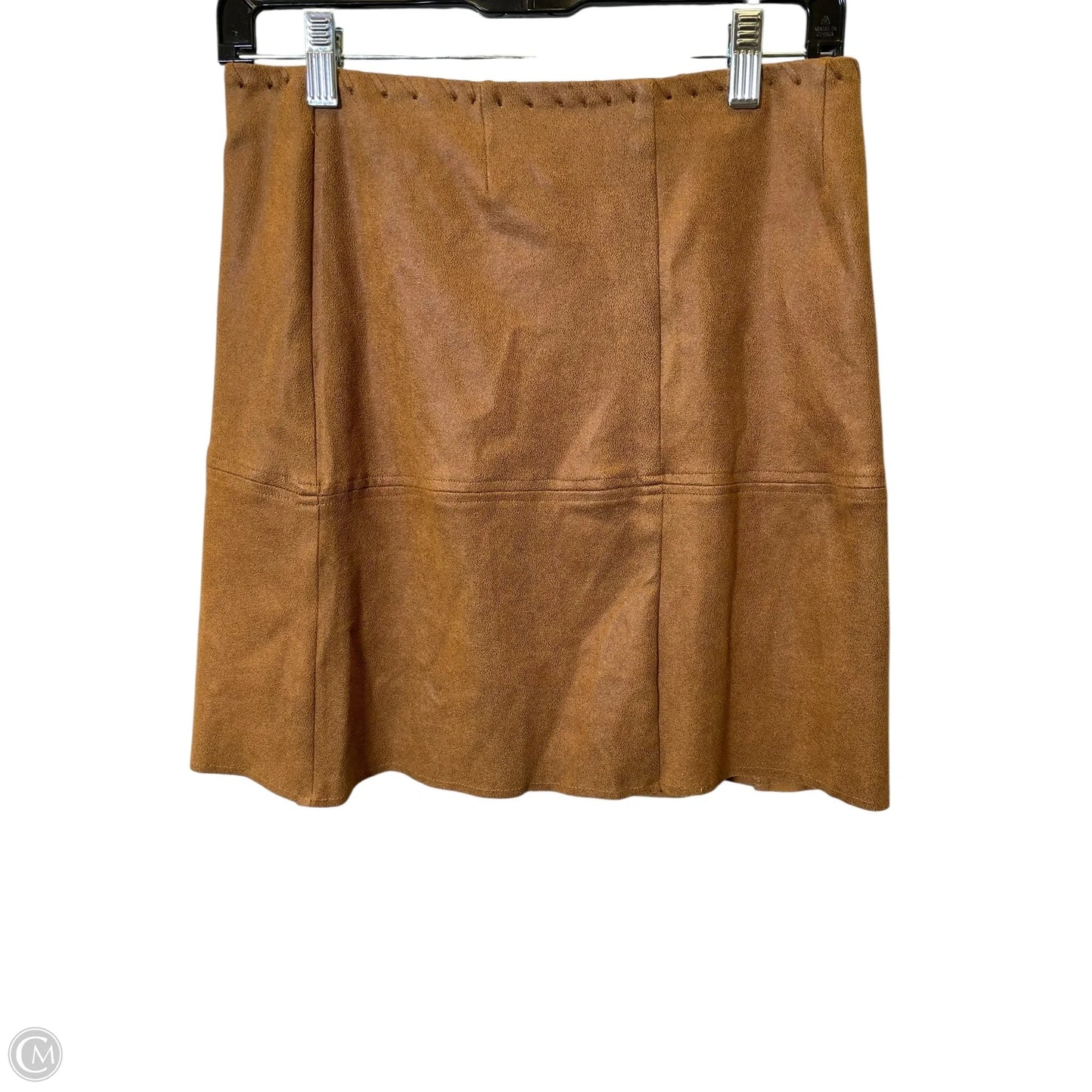 Skirt Mini & Short By Clothes Mentor In Brown, Size: S