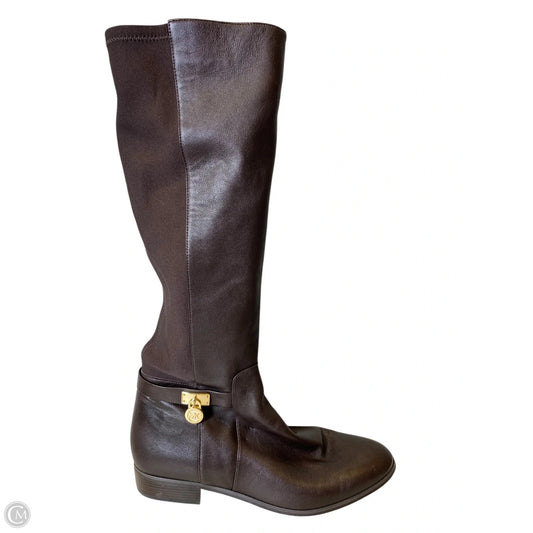 Boots Designer By Michael Kors In Brown, Size: 10