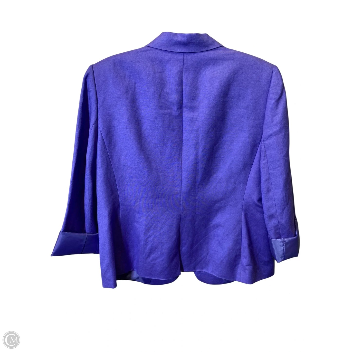 Blazer By Tahari By Arthur Levine In Purple, Size: 14p