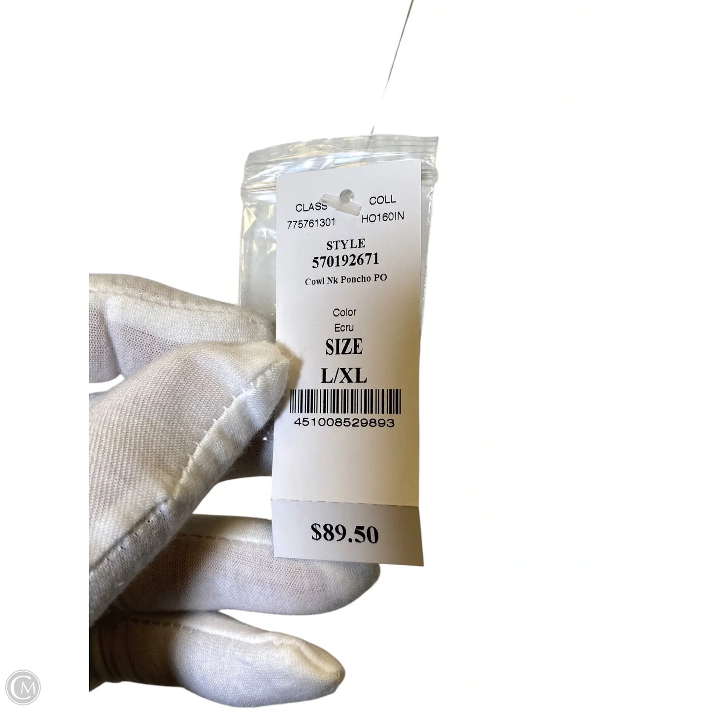 Shawl By White House Black Market In Cream, Size: L