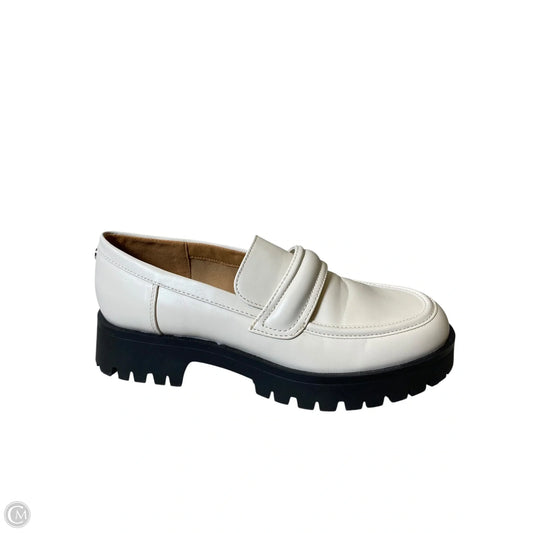 Shoes Heels Platform By Nine West In White, Size: 7.5