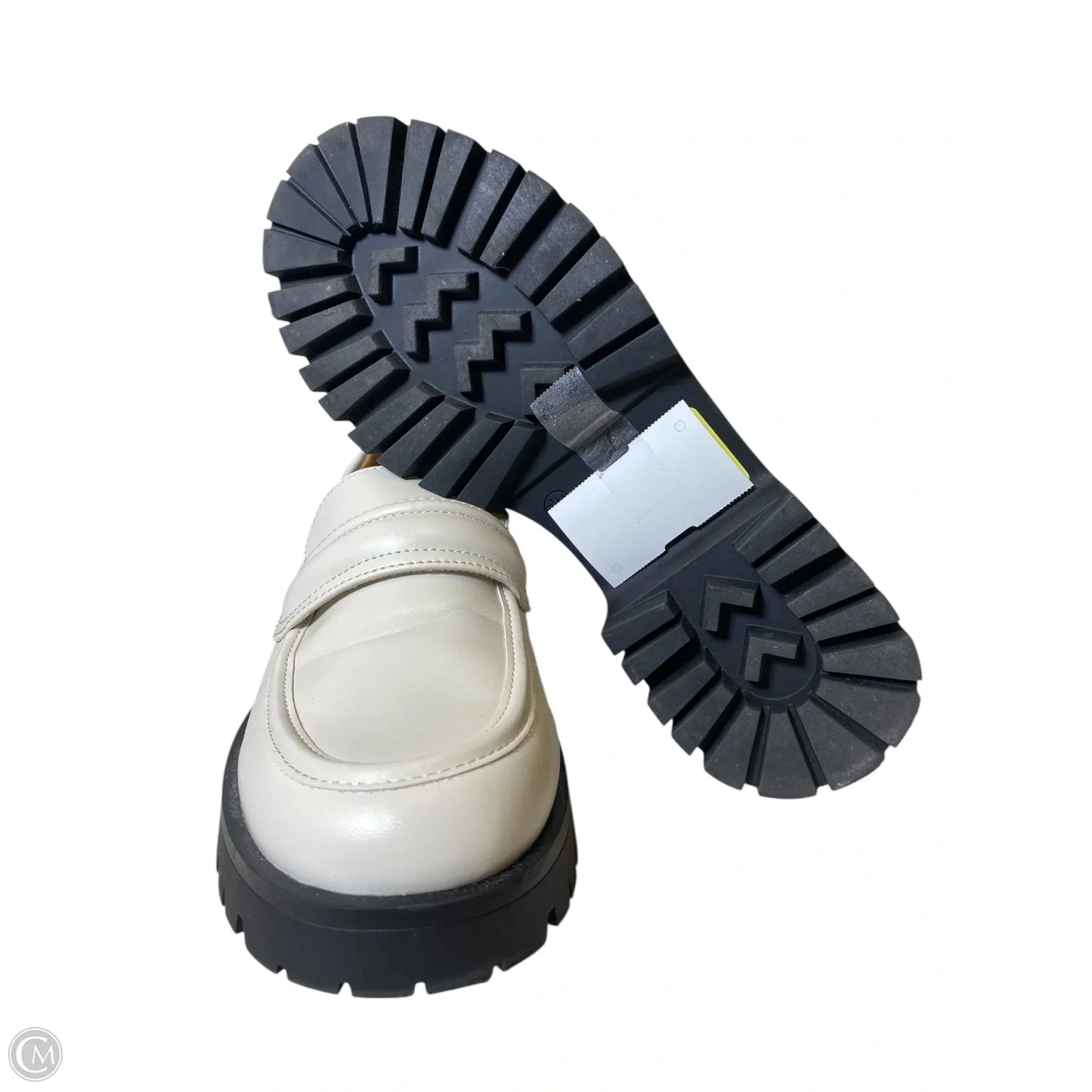 Shoes Heels Platform By Nine West In White, Size: 7.5